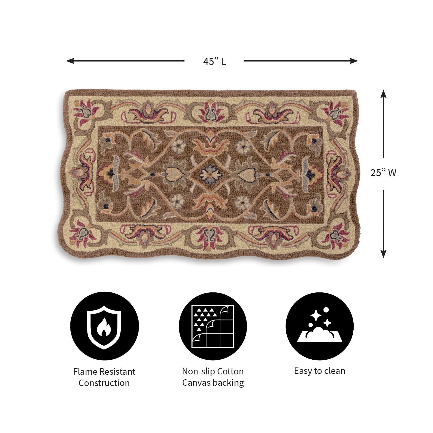 McLean Hand-Tufted Wool Black Area Rug