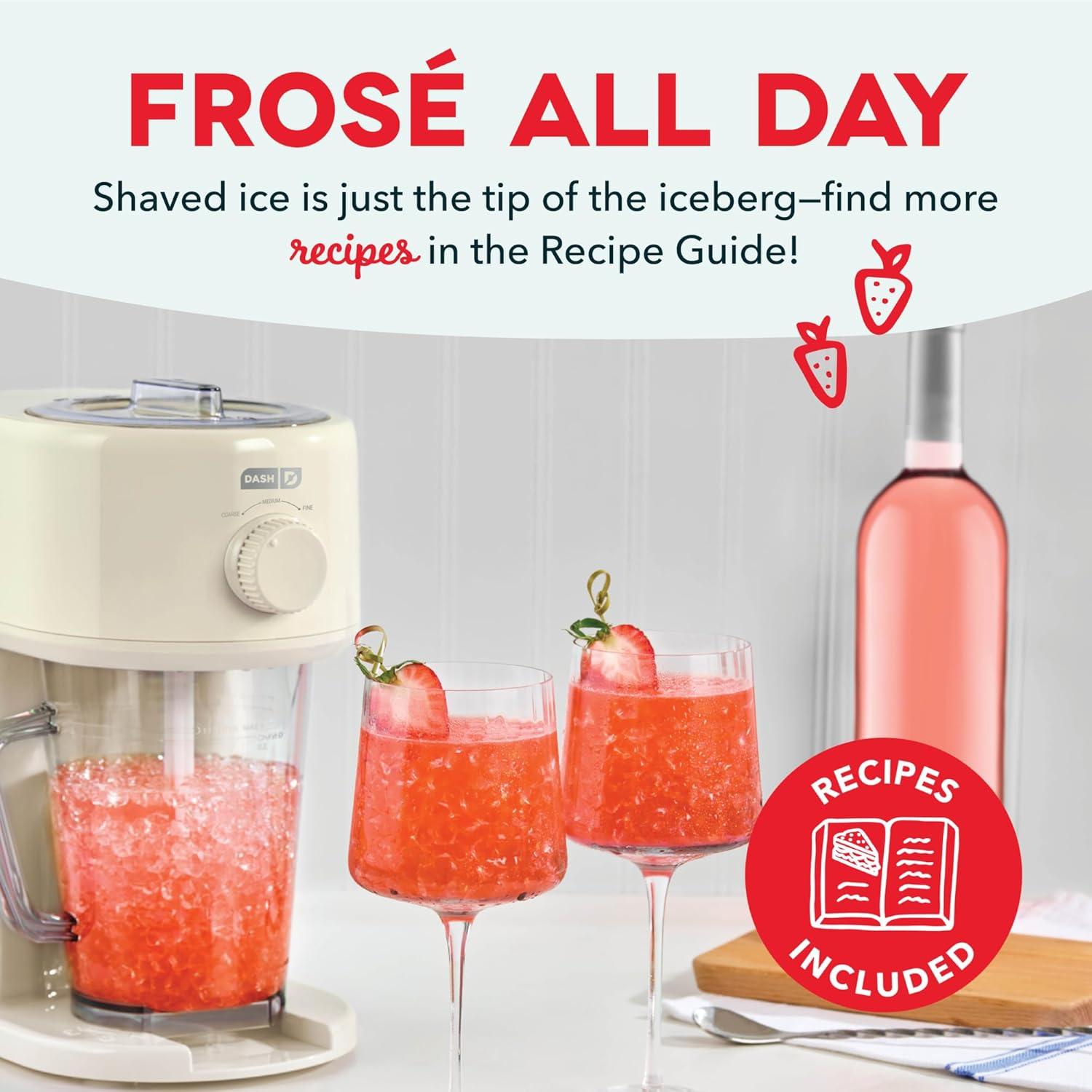 Dash Deluxe Shaved Ice and Slushy Maker - Cream