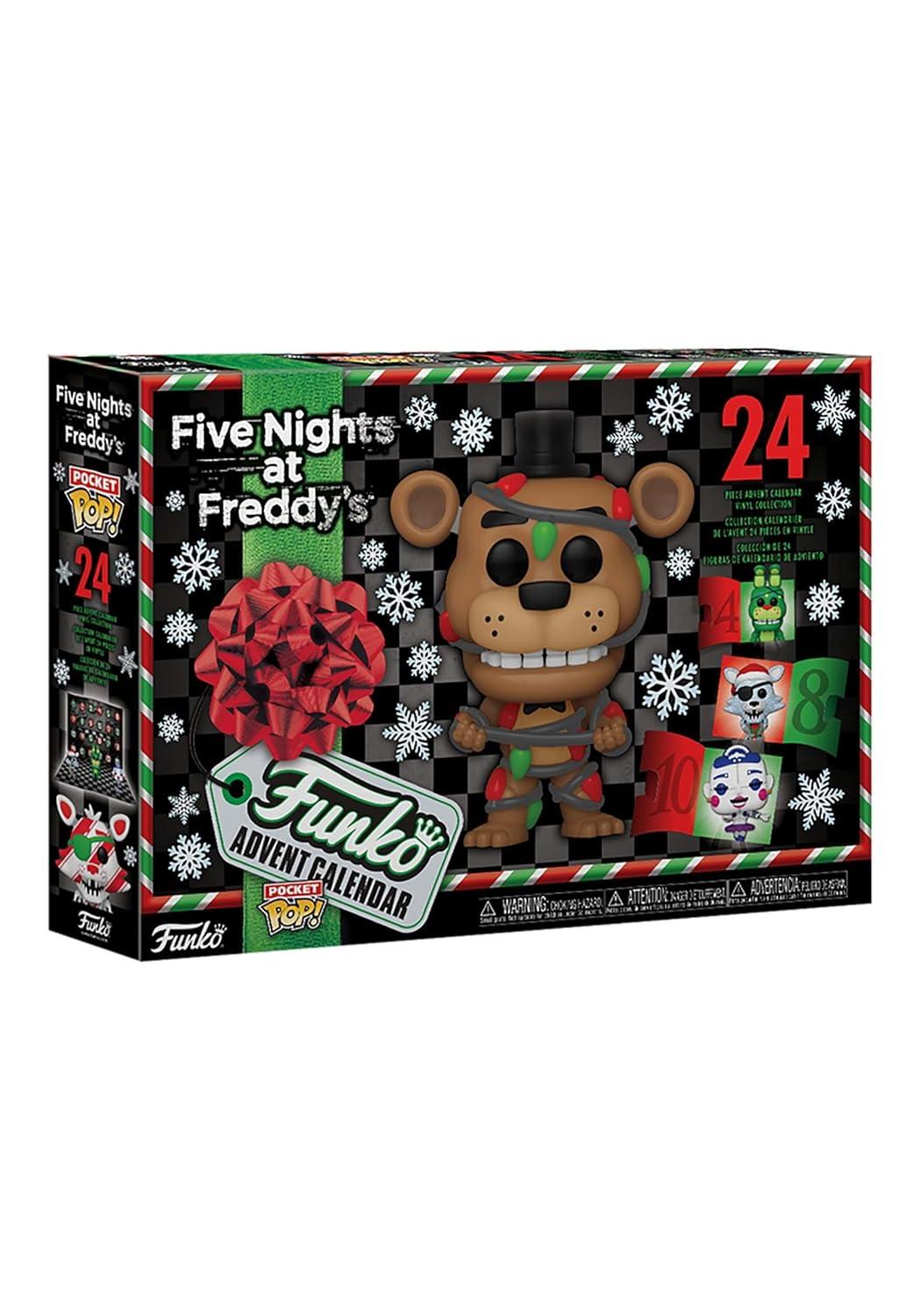 Advent Calendar 2025, Five Night At Freddy'S Toys 24 Days Advent Calendar 2025 Fnaf Toys Halloween Countdown Calendar Halloween Five Night At Freddy'S Toys for Kids, Advent Calendar for Kids