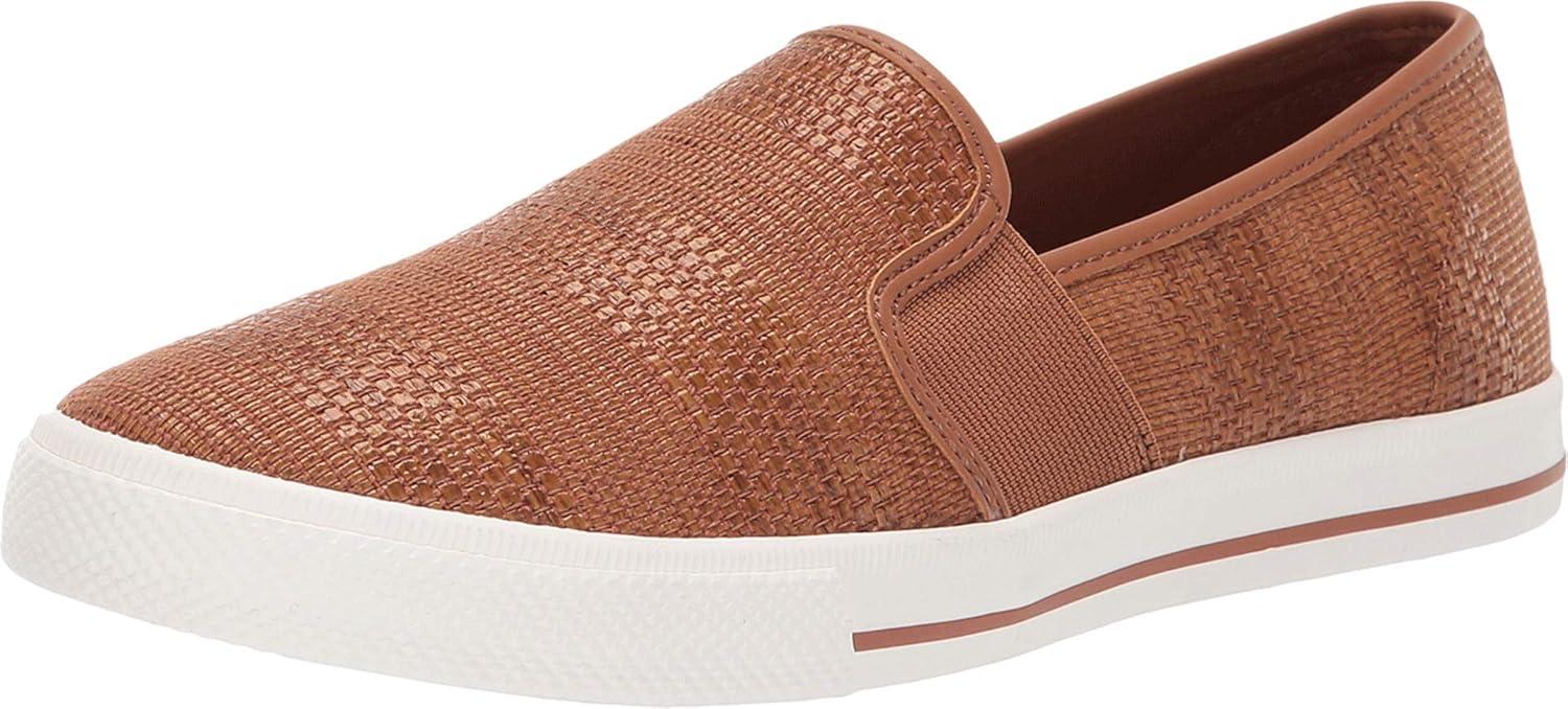 Casual Tan Fashion Sneaker with Cotton-Nylon Blend Upper