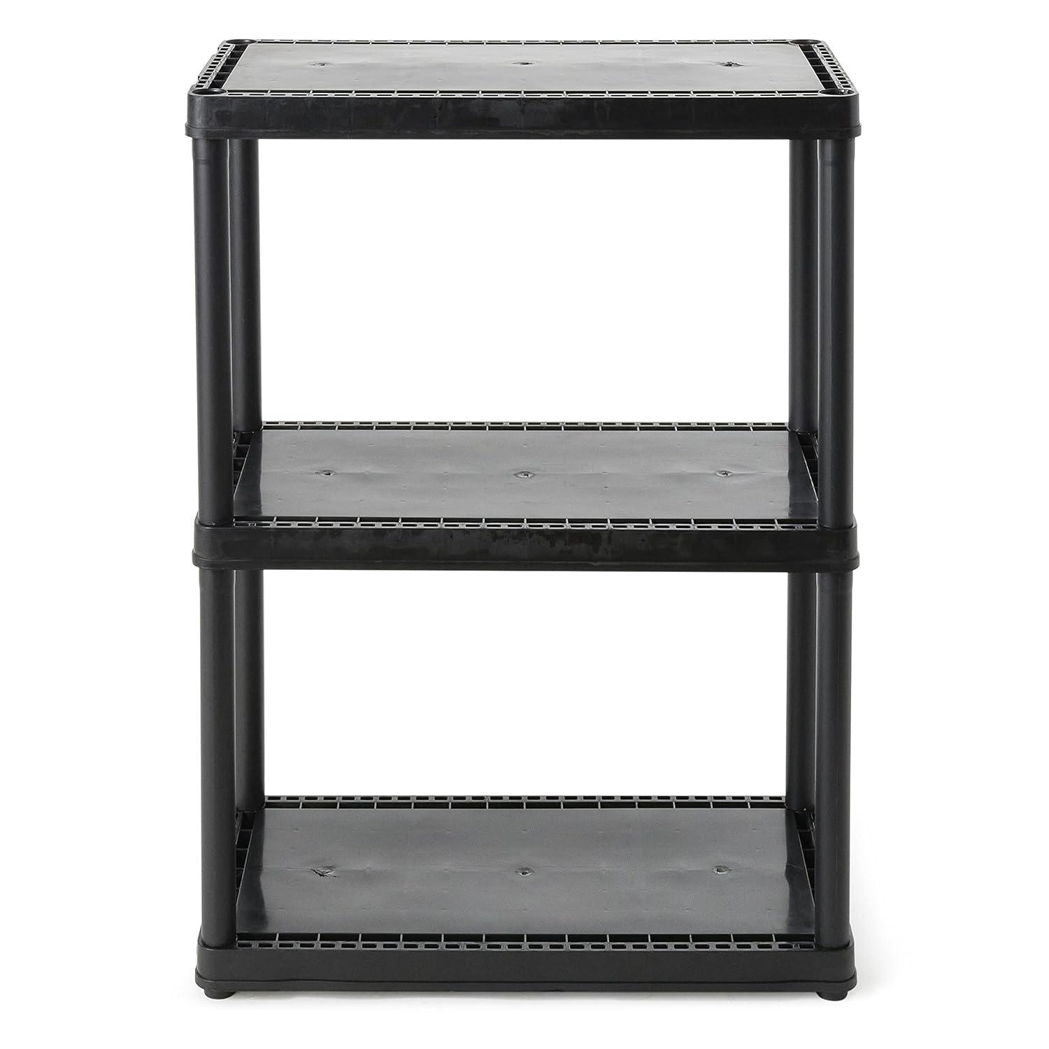 Gracious Living Storage 24'' W Plastic Shelving Unit