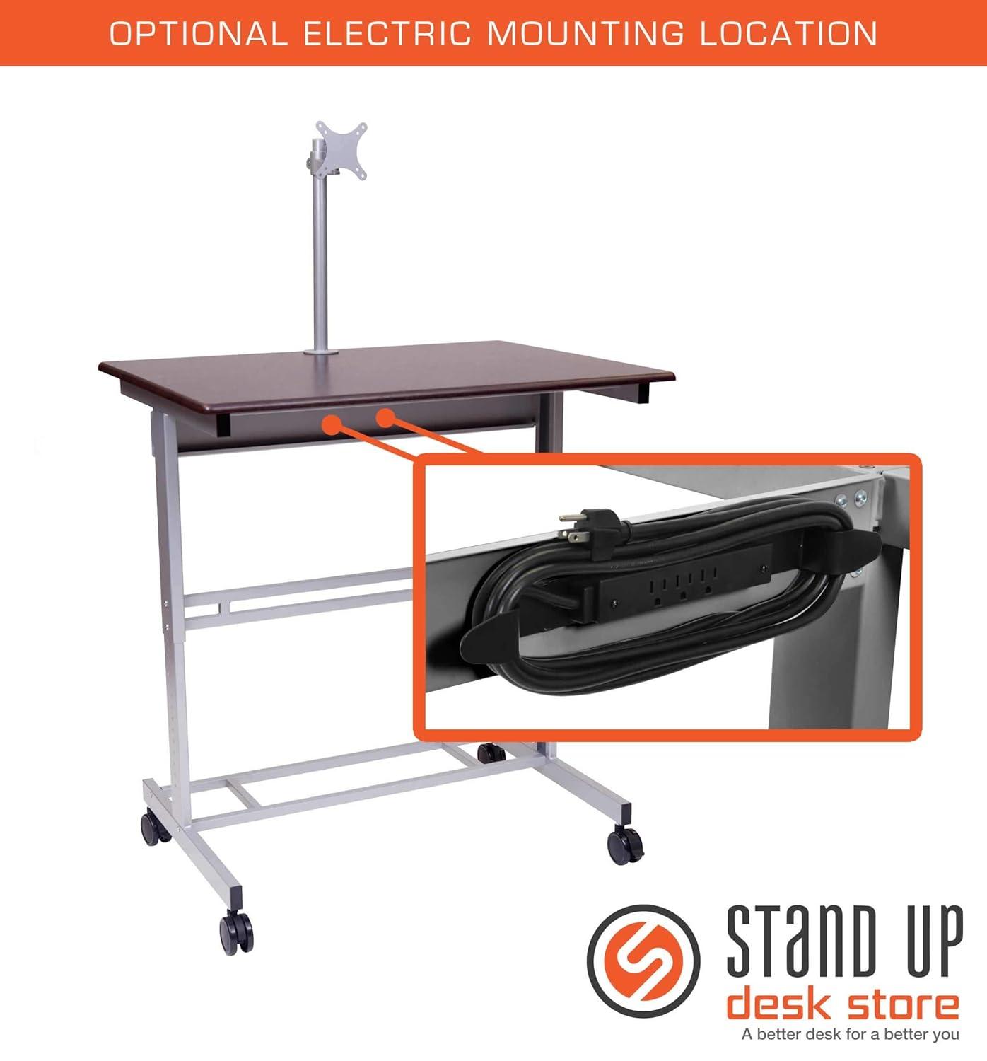 Inbox Zero Zarella Adjustable Metal Base Standing Desk