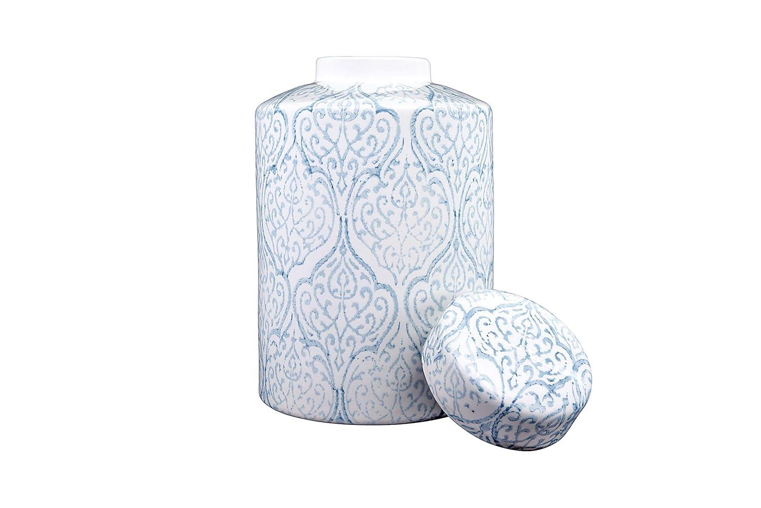 Ceramic Ginger Jar (10-1/8") - Storied Home