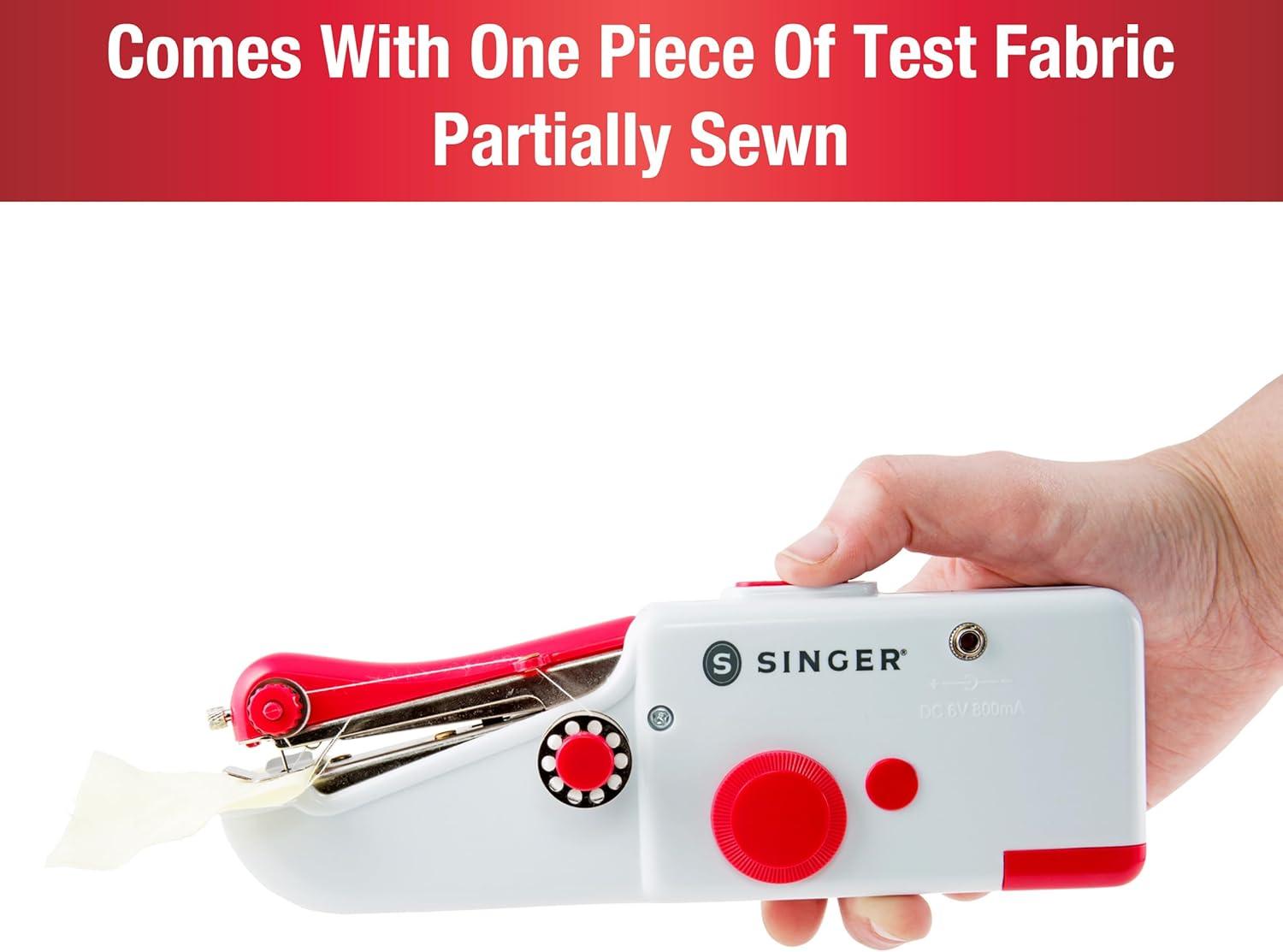SINGER Stitch Sew Quick Portable Mending Machine - Single Thread Machine for Quick Repairs