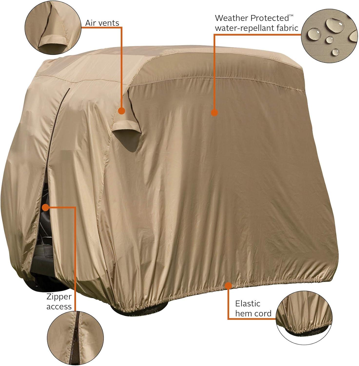Classic Accessories Fairway Golf Cart Easy-On Cover