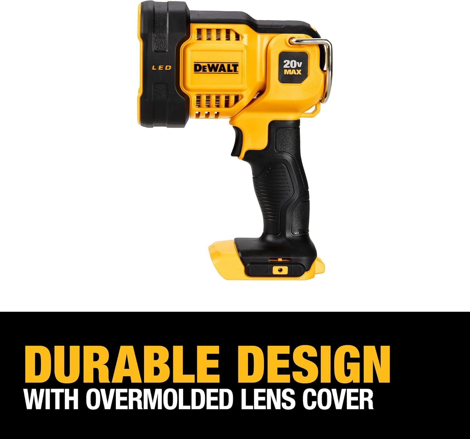DEWALT, DCL043, 20V MAX JOBSITE LED Spotlight