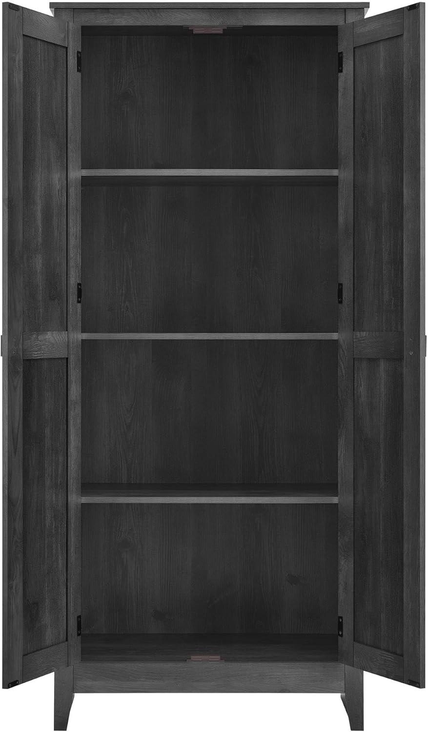 Ameriwood SystemBuild Farmington 31.5" Wide Storage Cabinet, Rustic Gray