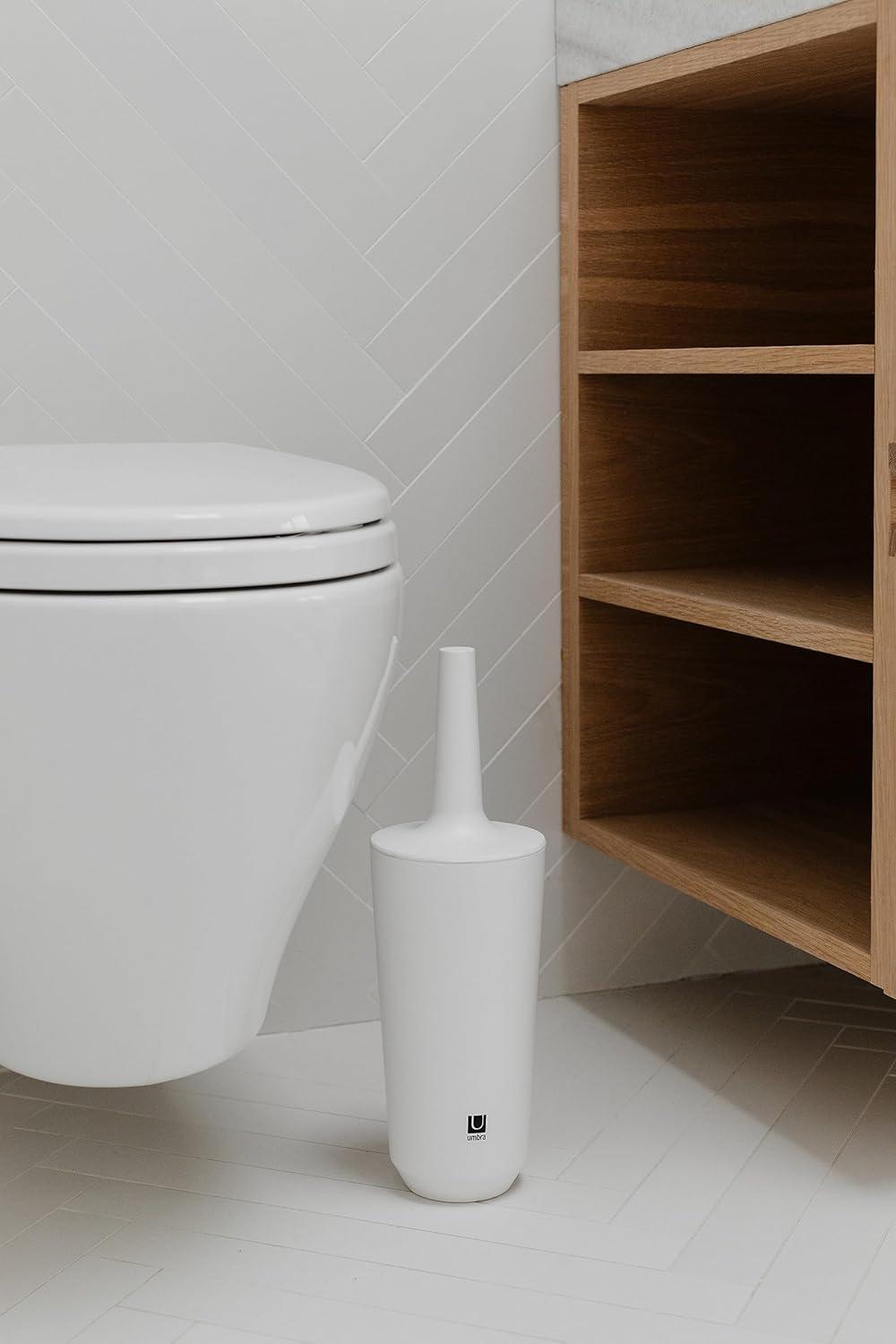 Umbra Corsa Melamine Toilet Brush And Holder