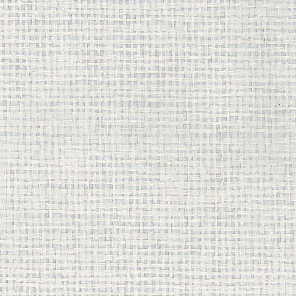 White Grasscloth Non-Pasted Wallpaper Roll