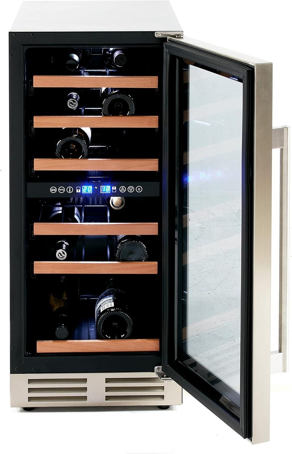 Avanti 28 Bottle DESIGNER Series Dual-Zone Wine Cooler