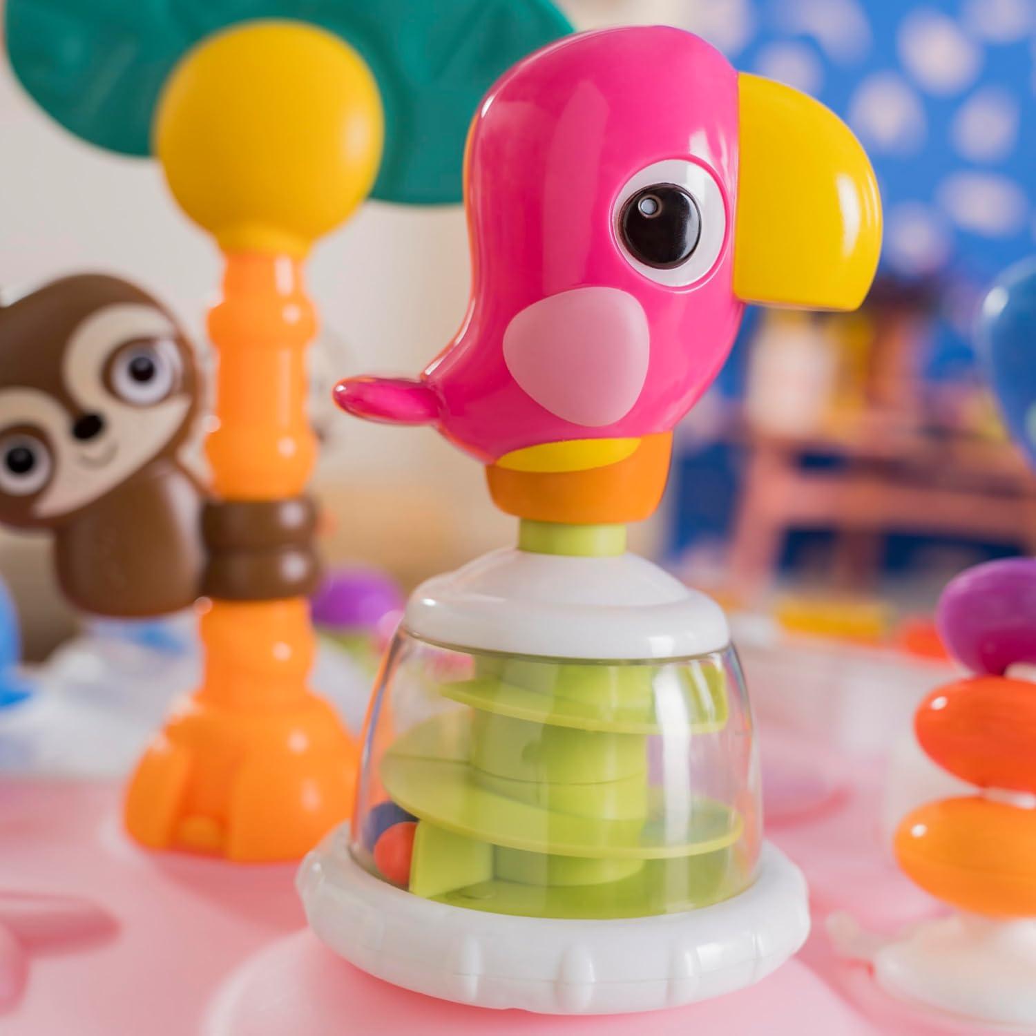 Bright Starts Around We Go 2-in-1 Activity Centre - Tropic Coral