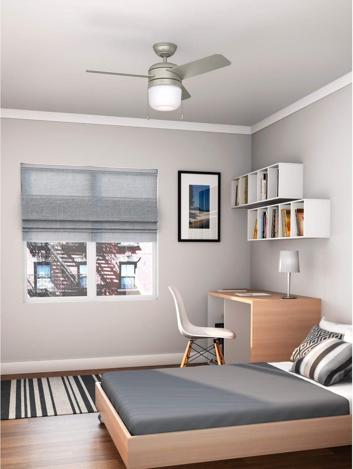 42" Acumen 3 - Blade LED Standard Ceiling Fan with Pull Chain and Light Kit Included