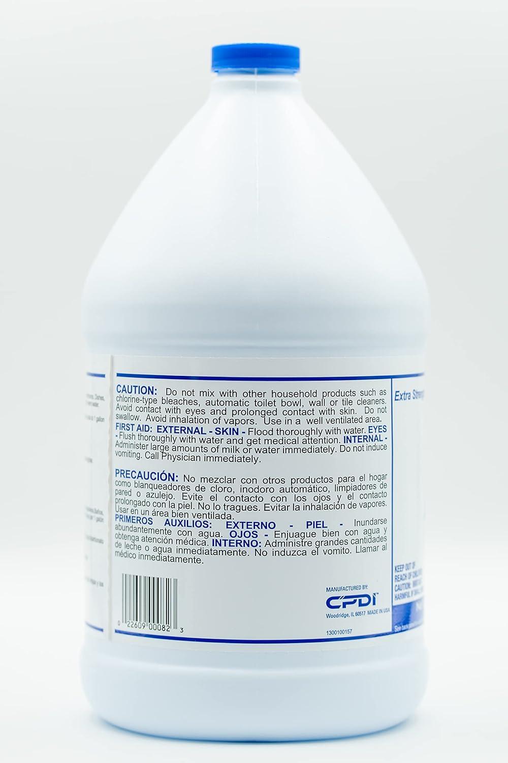 Clear Ammonia Cleaner Liquid, 1 Gallon, Multipurpose, Multi-Surface Cleaning Solution