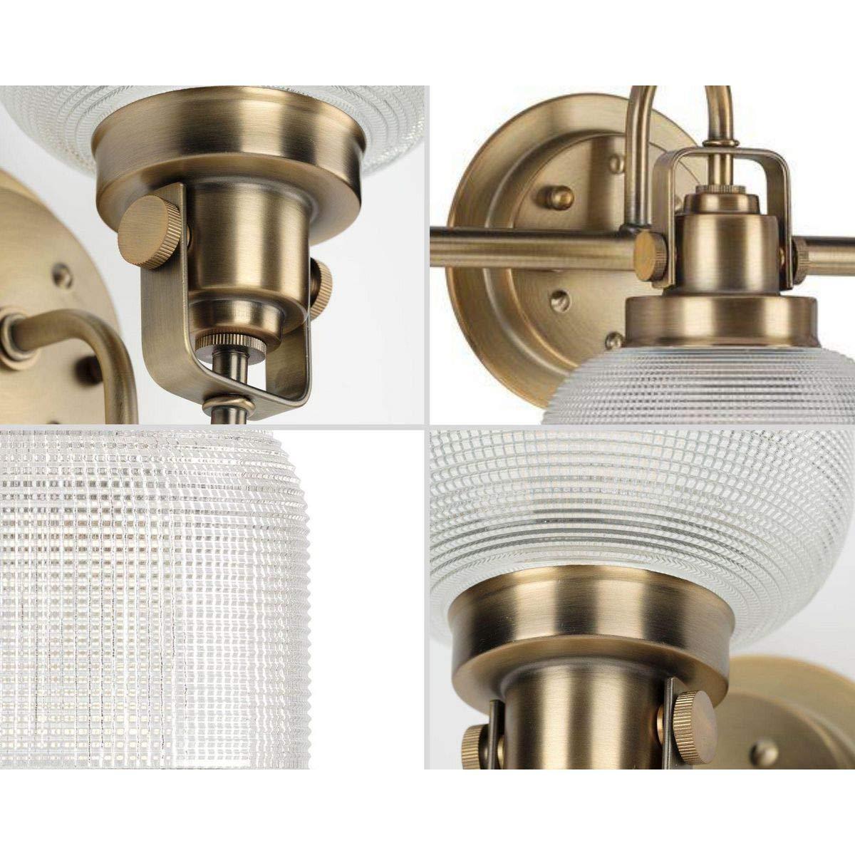 Rosser 3 Light Transparent Dimmable Vanity Light