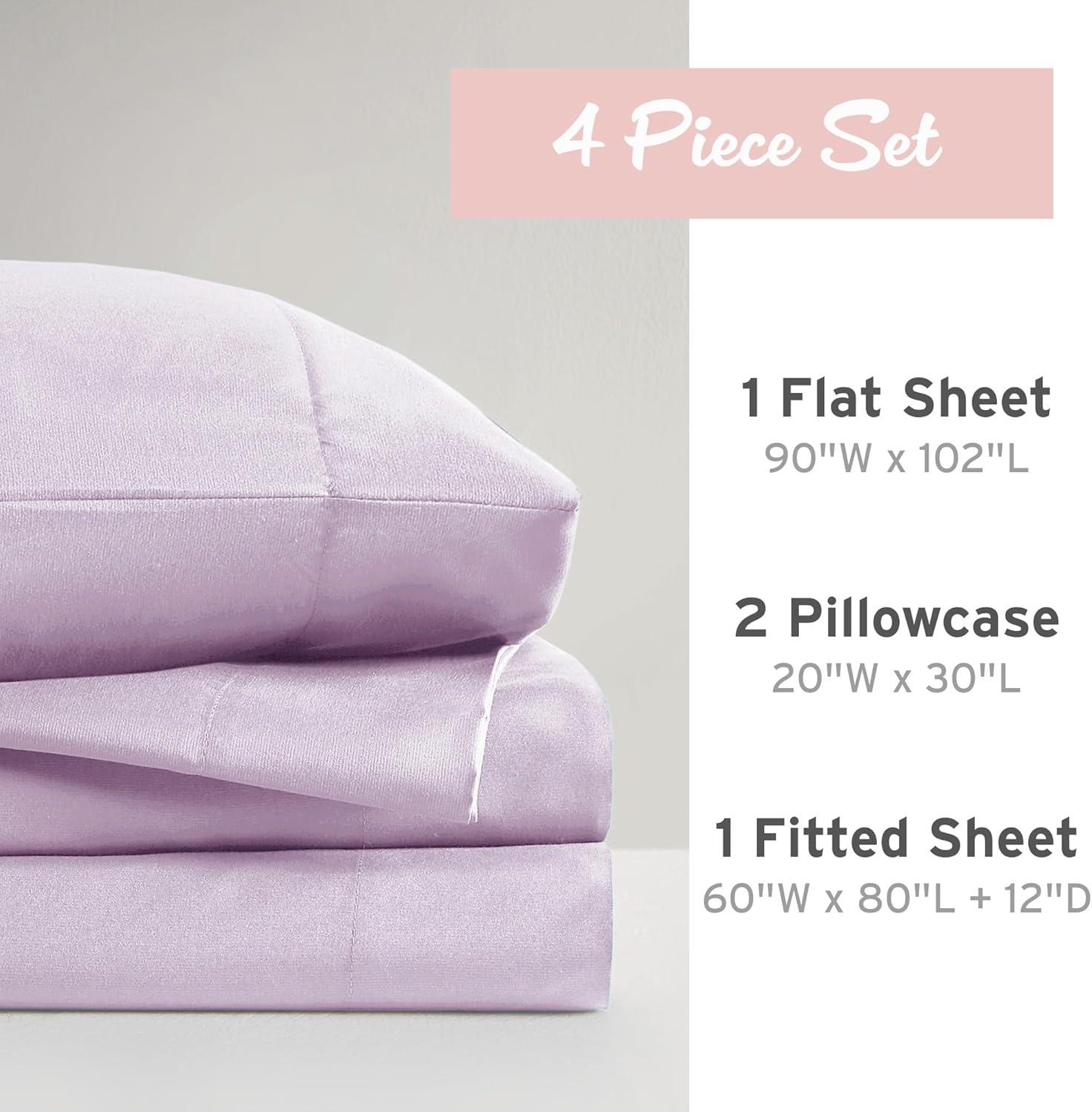 Intelligent Design Intelligent Design Microfiber All Season Soft Touch Sheet Set