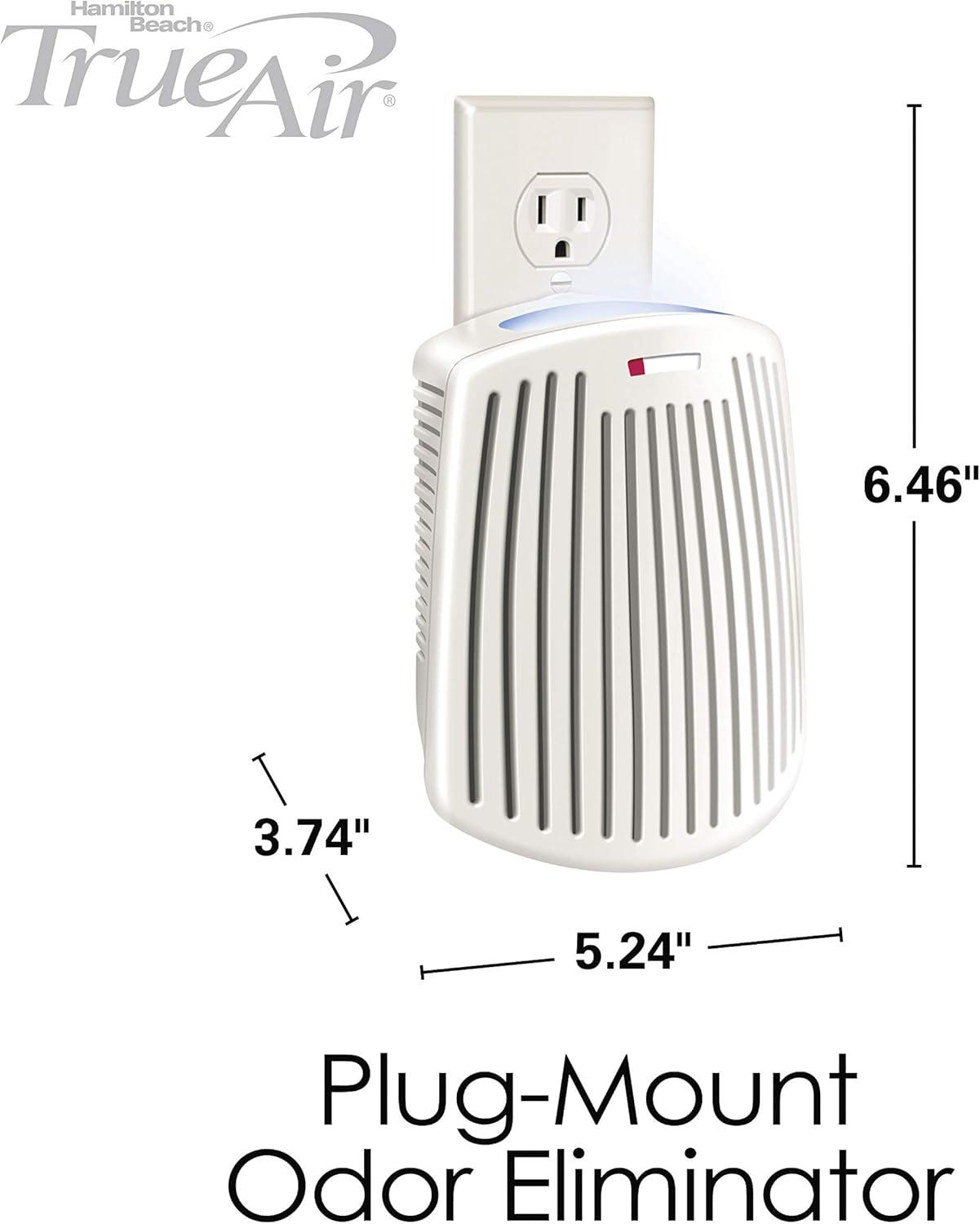 Hamilton Beach True Air Plug Mount Odor Eliminator 1.0 CT | Model# 04530GM