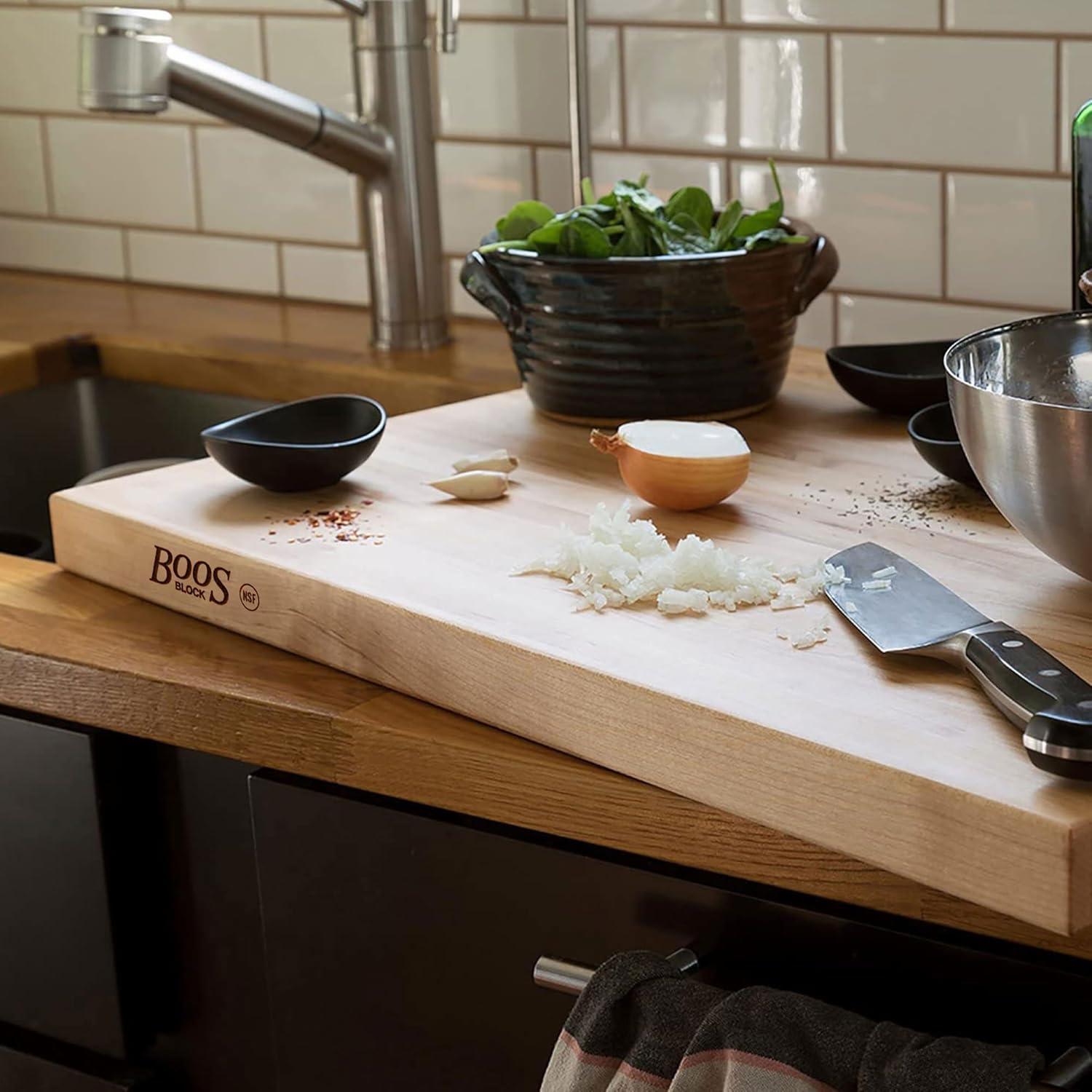 John Boos John Boos Platinum Series Reversible Wood Cutting Board, Maple