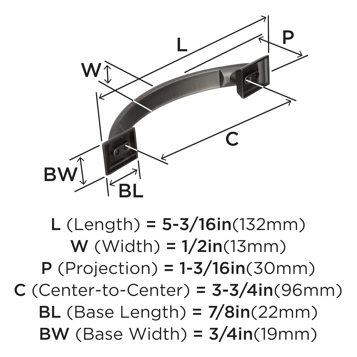 Amerock Candler Center to Center Arch Pull