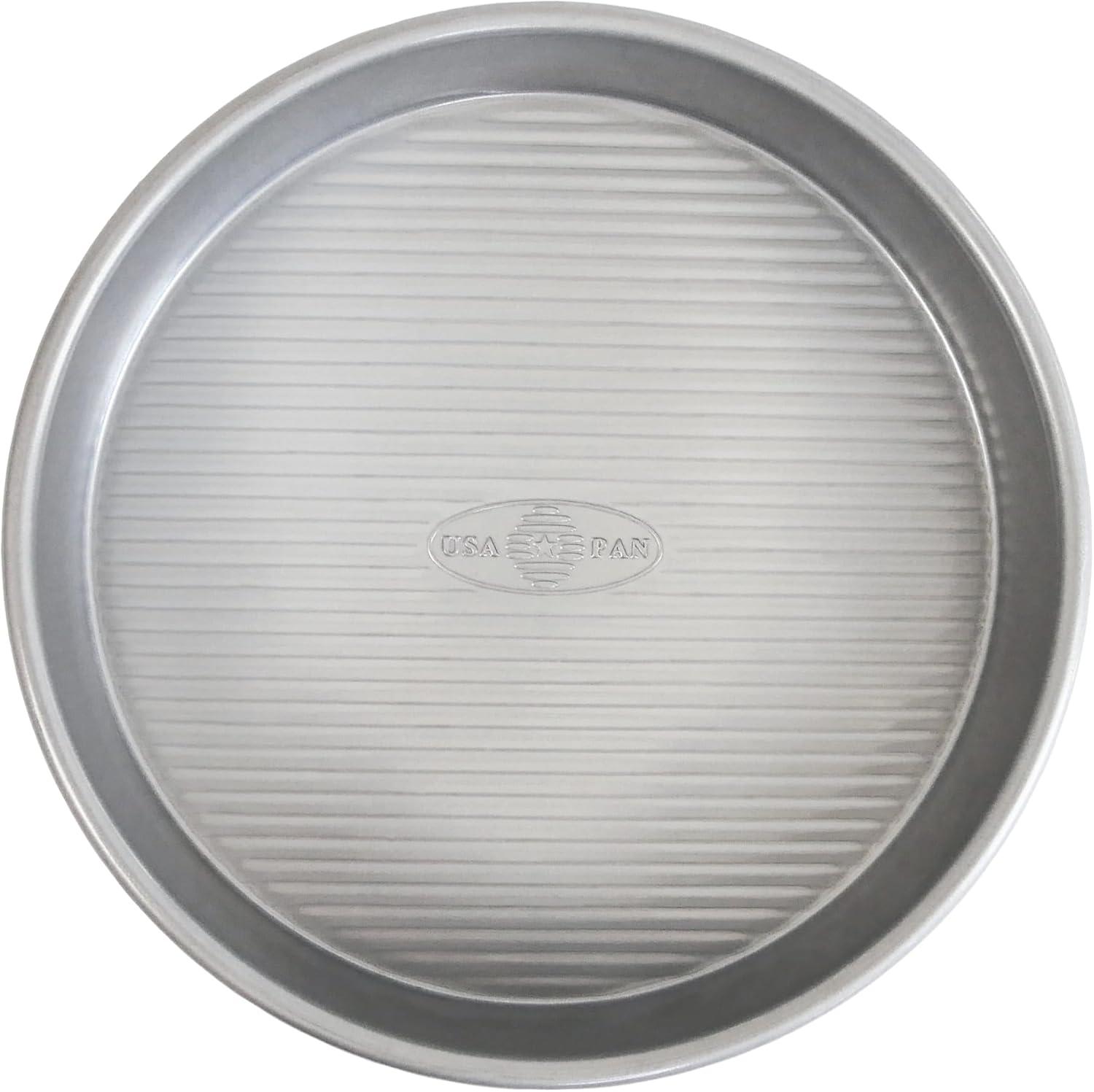 USA Pan 9-Inch Silver Nonstick Round Cake Pan