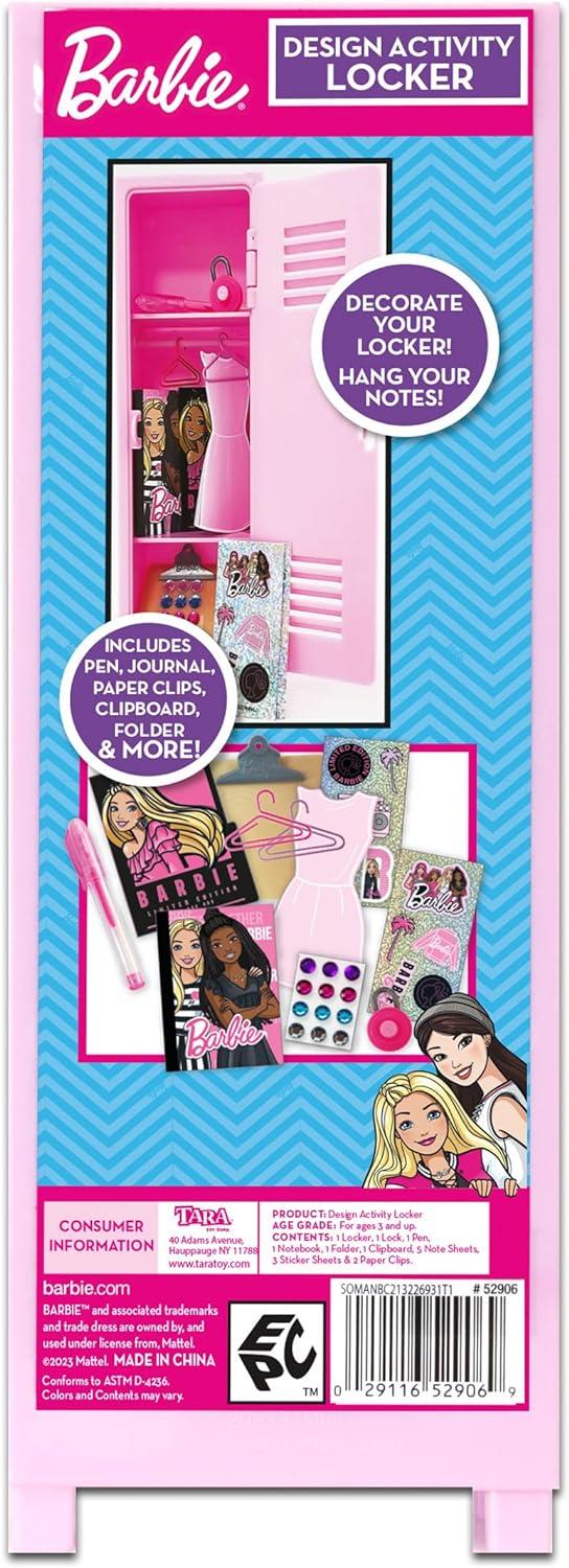 Barbie Design Activity Locker