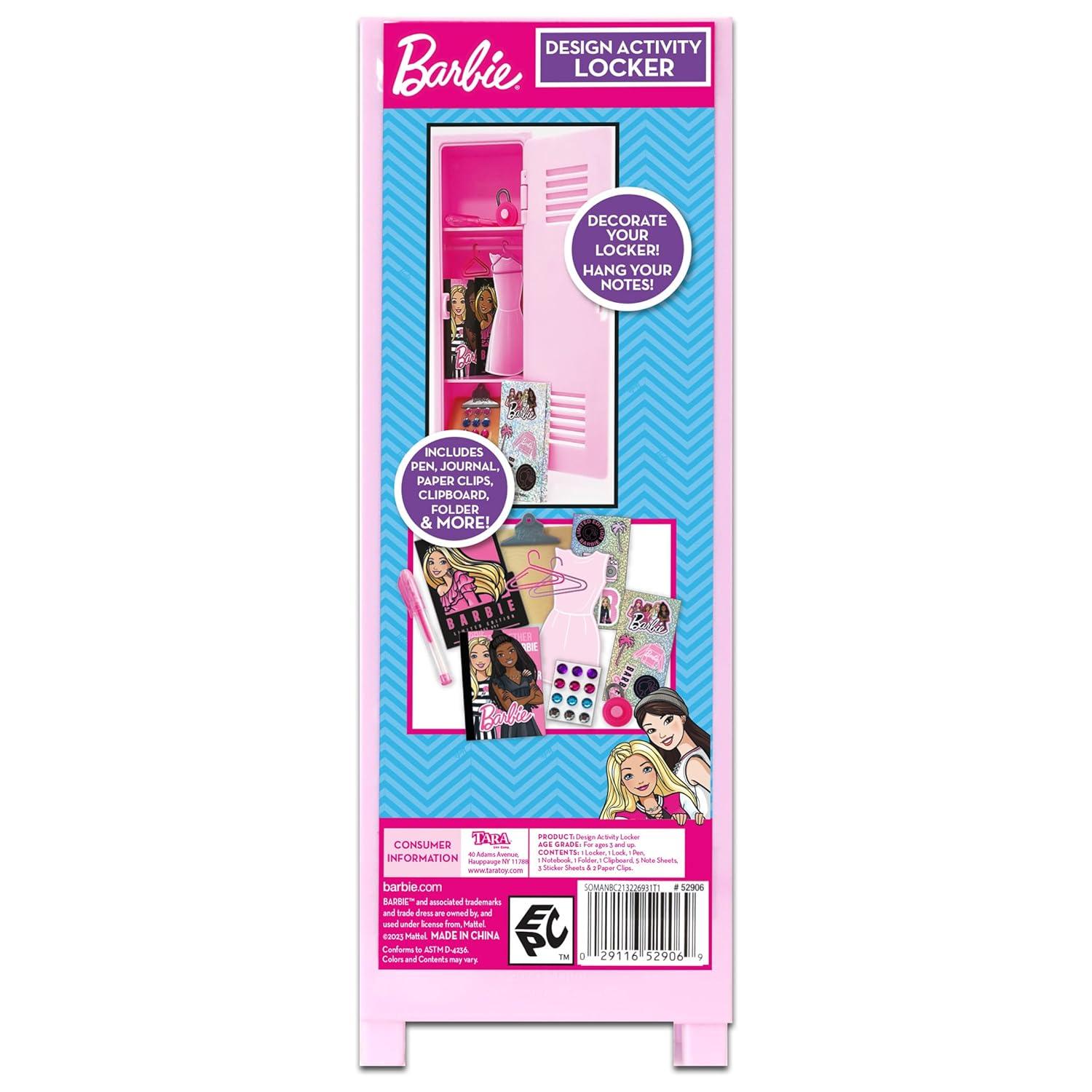 Barbie Design Activity Locker