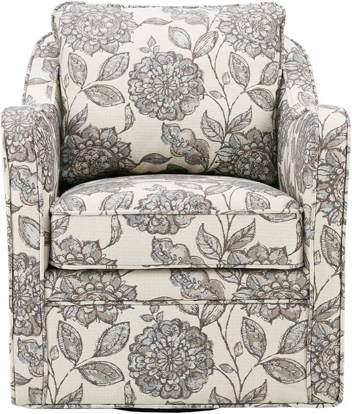 Madison Park Calvin Swivel Chair with Natural Finish MP103-1072