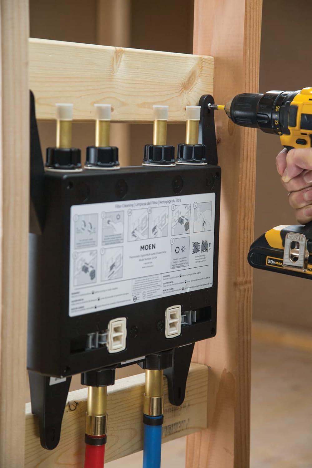 Smart Shower 4-Outlet Digital Thermostatic Shower Valve