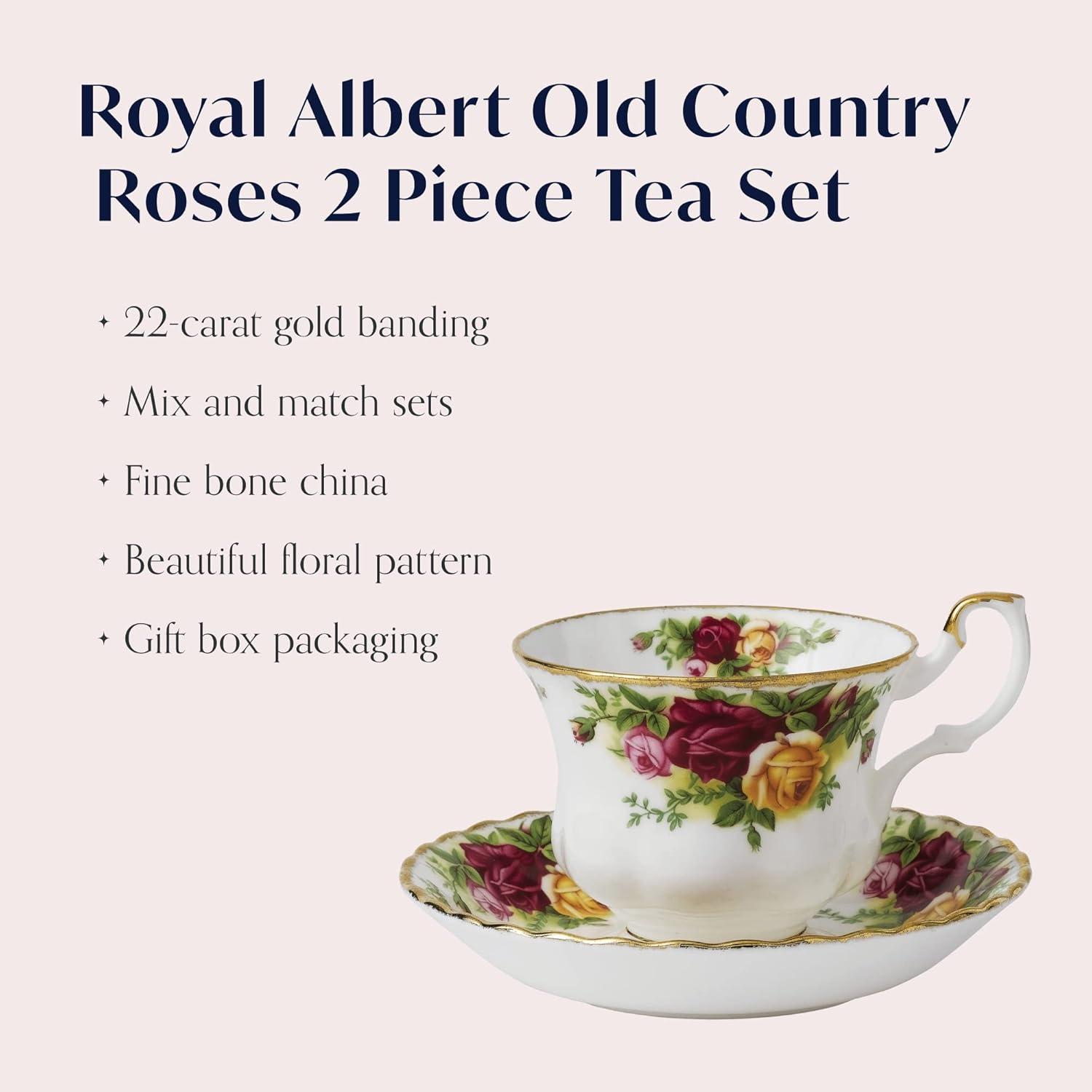 Royal Albert Old Country Roses Teacup & Saucer