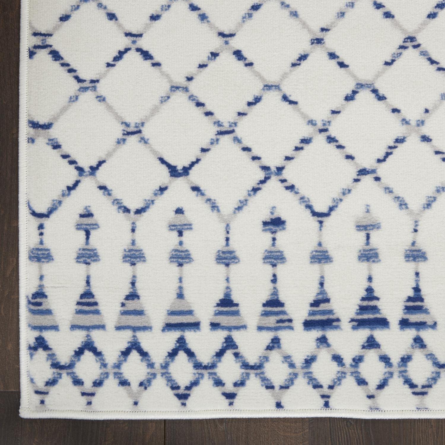 Nourison Whimsicle WHS02 Indoor only Area Rug - Ivory 3' x 5'