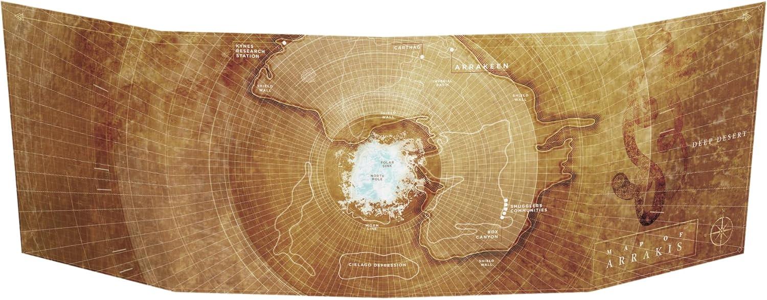 Modiphius: Dune RPG Gamemaster's Toolkit, Add-on, Brown, Kids Ages 14+