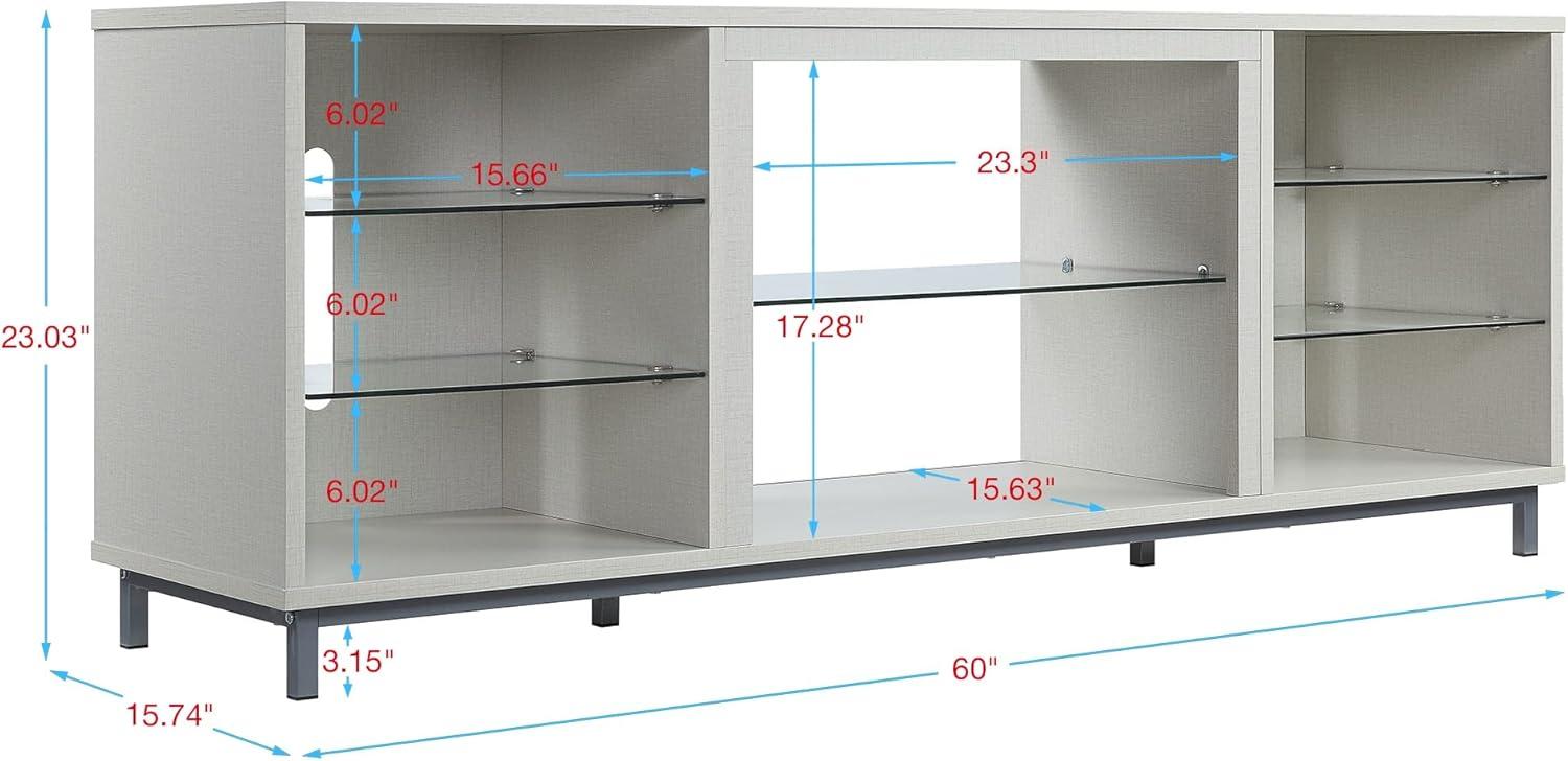 Brighton TV Stand for TVs up to 56" - Manhattan Comfort