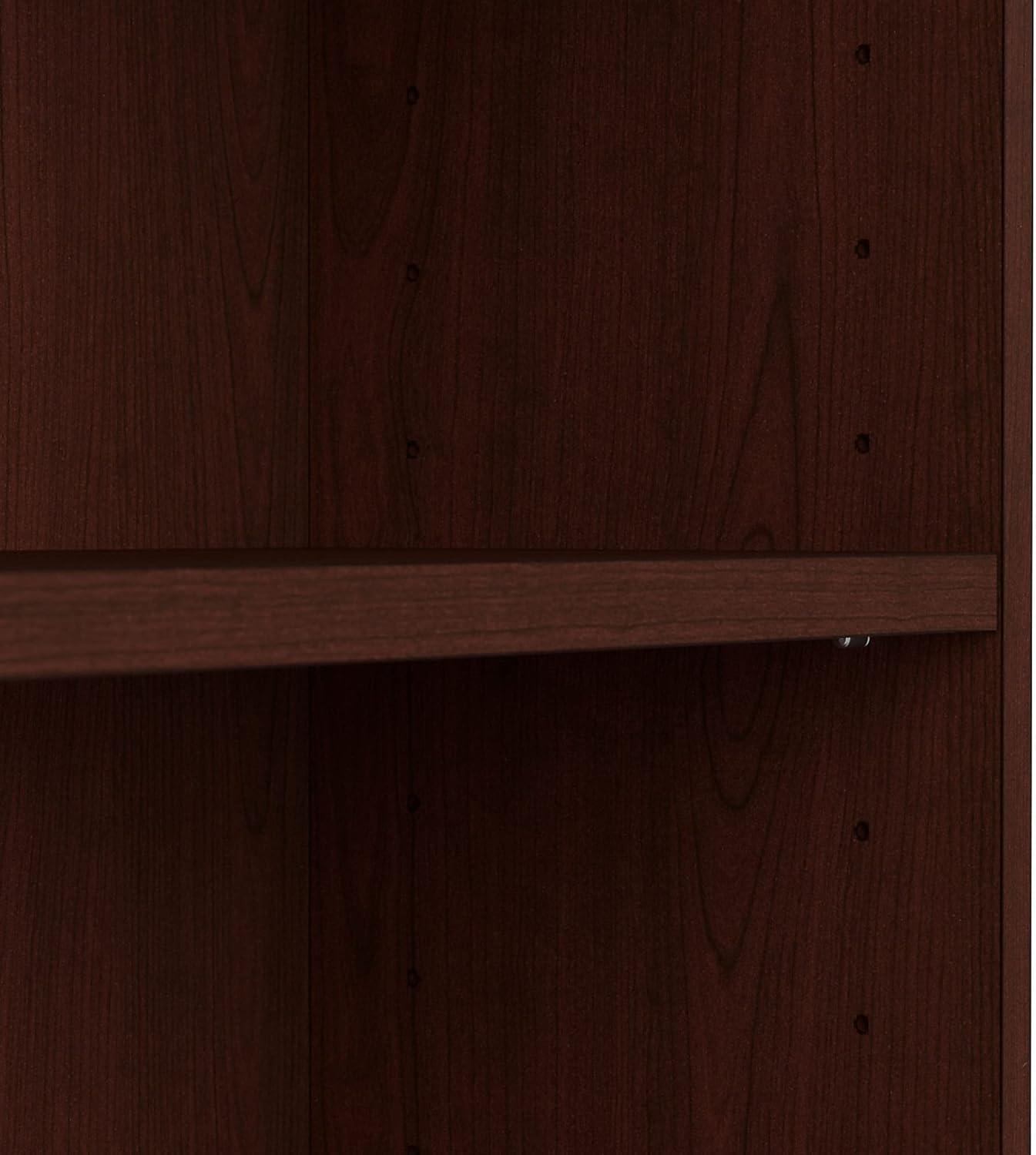 Bush Furniture Universal 5 Shelf Bookcase Vogue Cherry Set of 2 UB003VC
