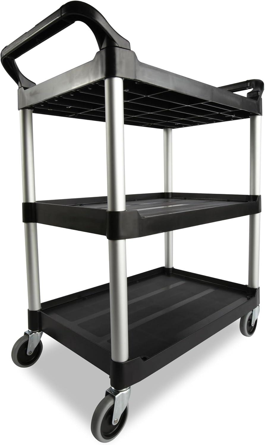 Rubbermaid Commercial Products 37.75'' H x 18.63'' W Utility Cart with Wheels