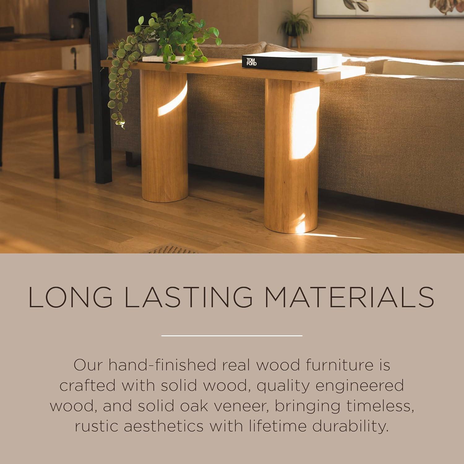 Maven Lane Maven Lane Lana Contemporary Wooden Console Table