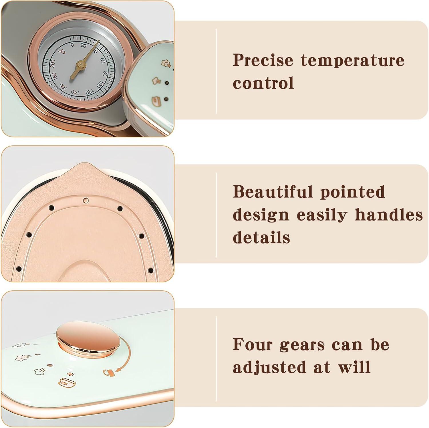 2024 New Steamer Iron For Clothes Travel Mini: Handheld Size Portable Clothing Small Garment Electric Steam Ironing Machine For Travel College Dorm Home Essentials - Light Blue