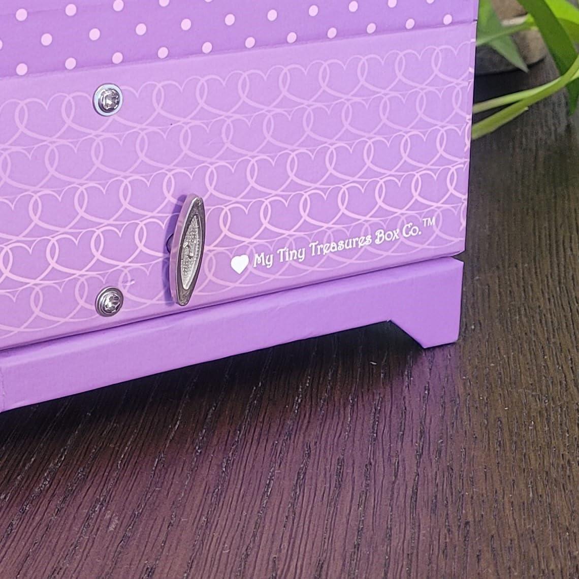 Ballerina Music Box (Heart Ballerina Music Box - Purple)