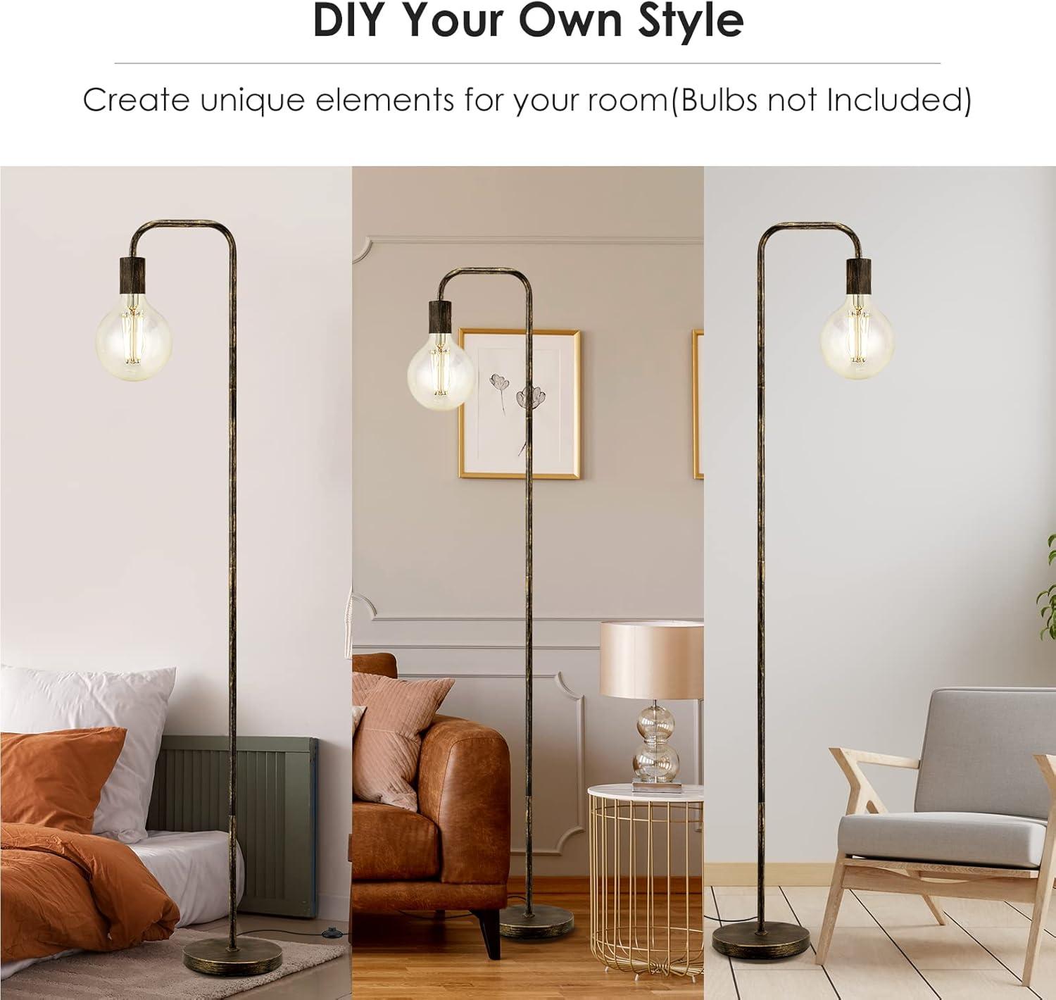 Ivy Bronx Mid Century Industrial Floor Lamp