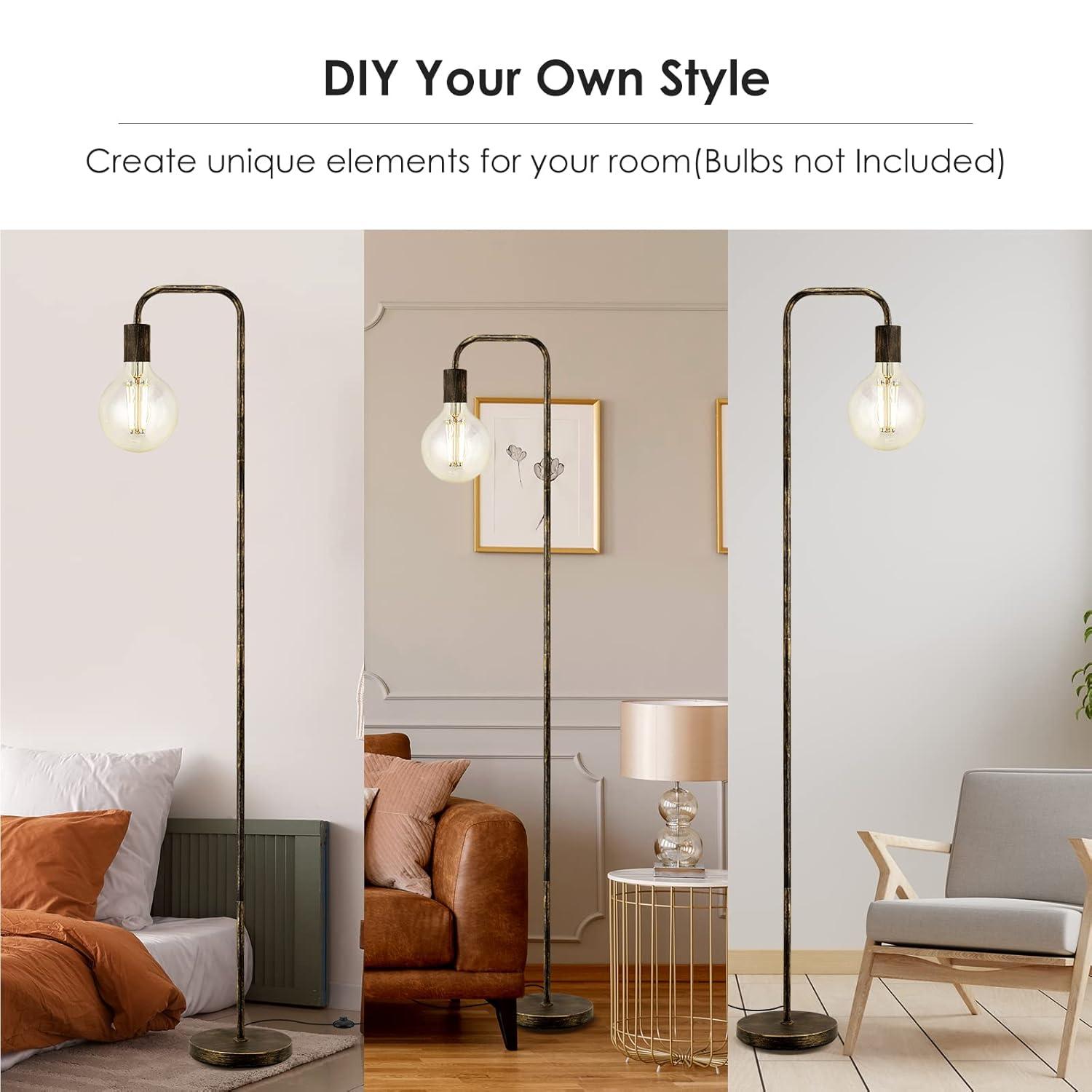 Ivy Bronx Mid Century Industrial Floor Lamp