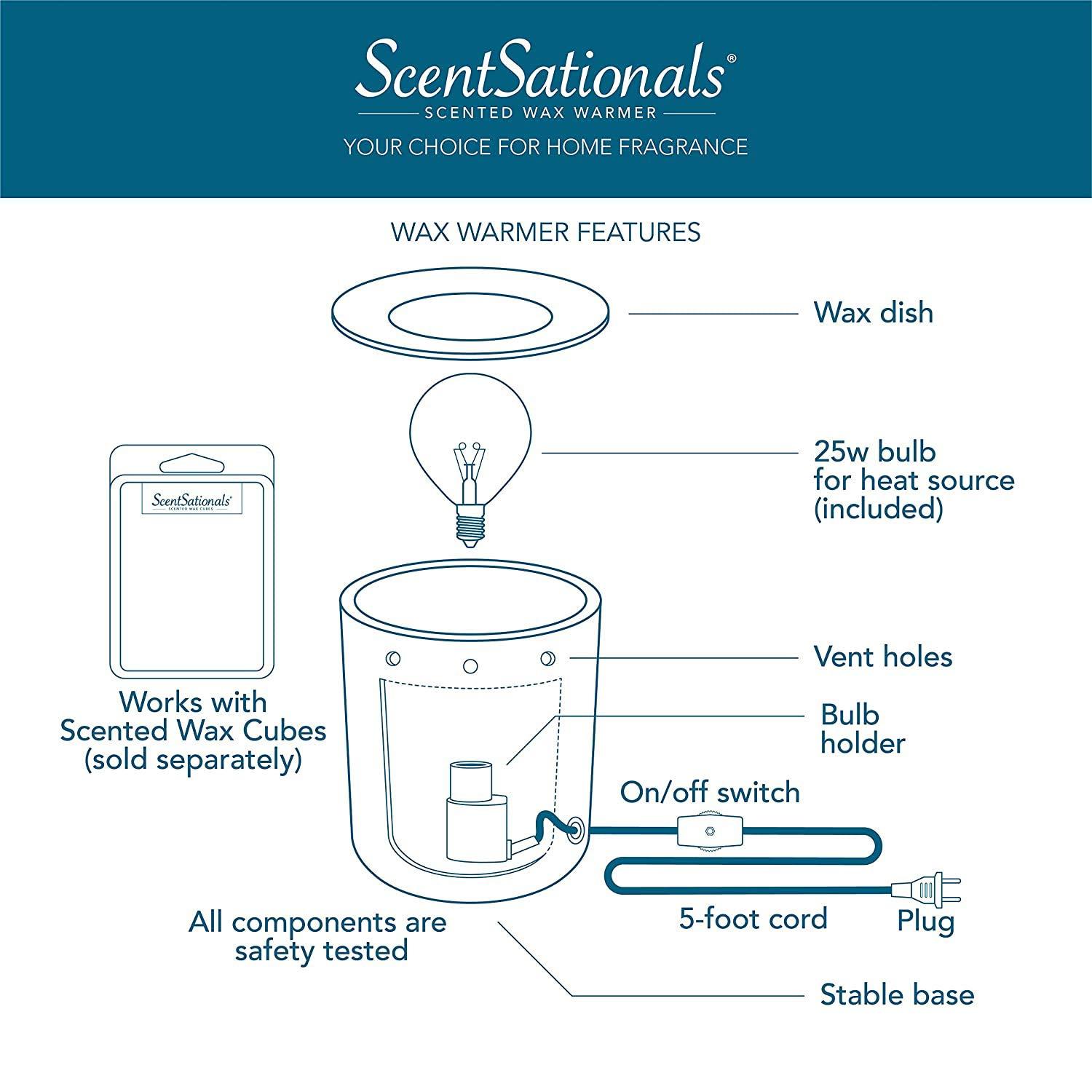ScentSationals ScentSationals Under the Sea Scented Wax Warmer
