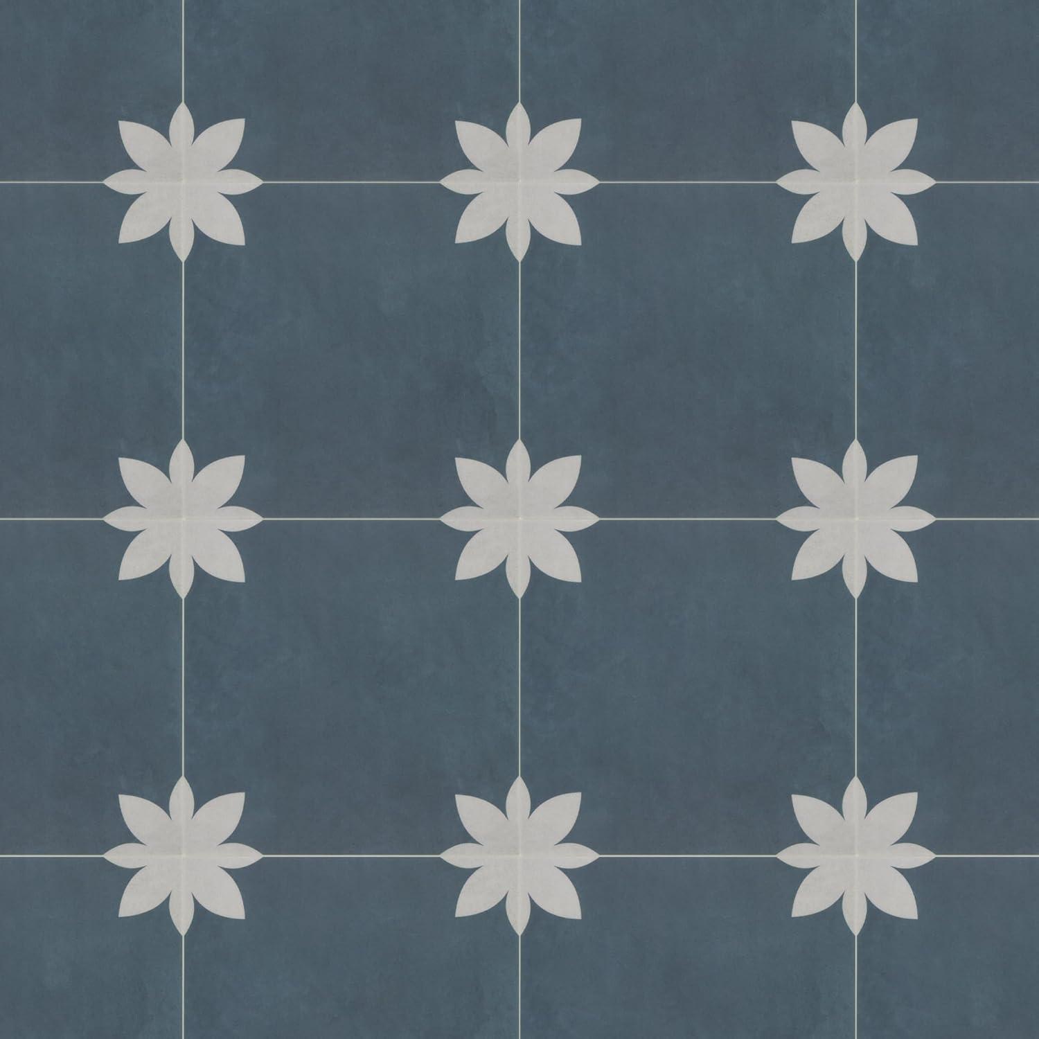 Sunwings 9'' x 9'' x 4mm SPC Peel & Stick Floor Tile Luxury Vinyl Flooring