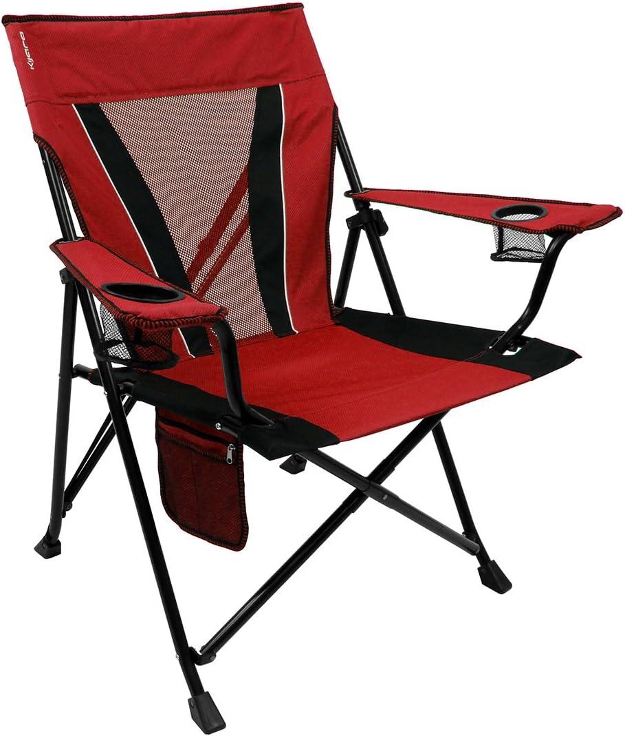 Kijaro Dual Lock XXL Chair, Red, Adult