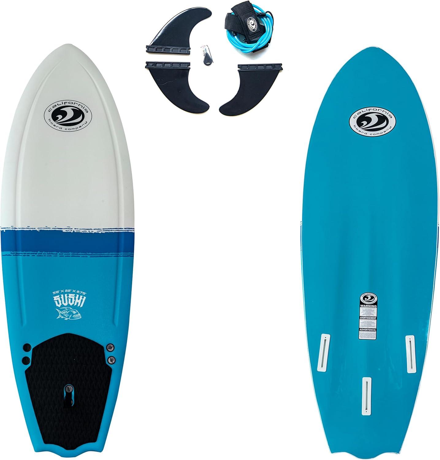 California Board Company 5'8" Sushi Soft Surfboard