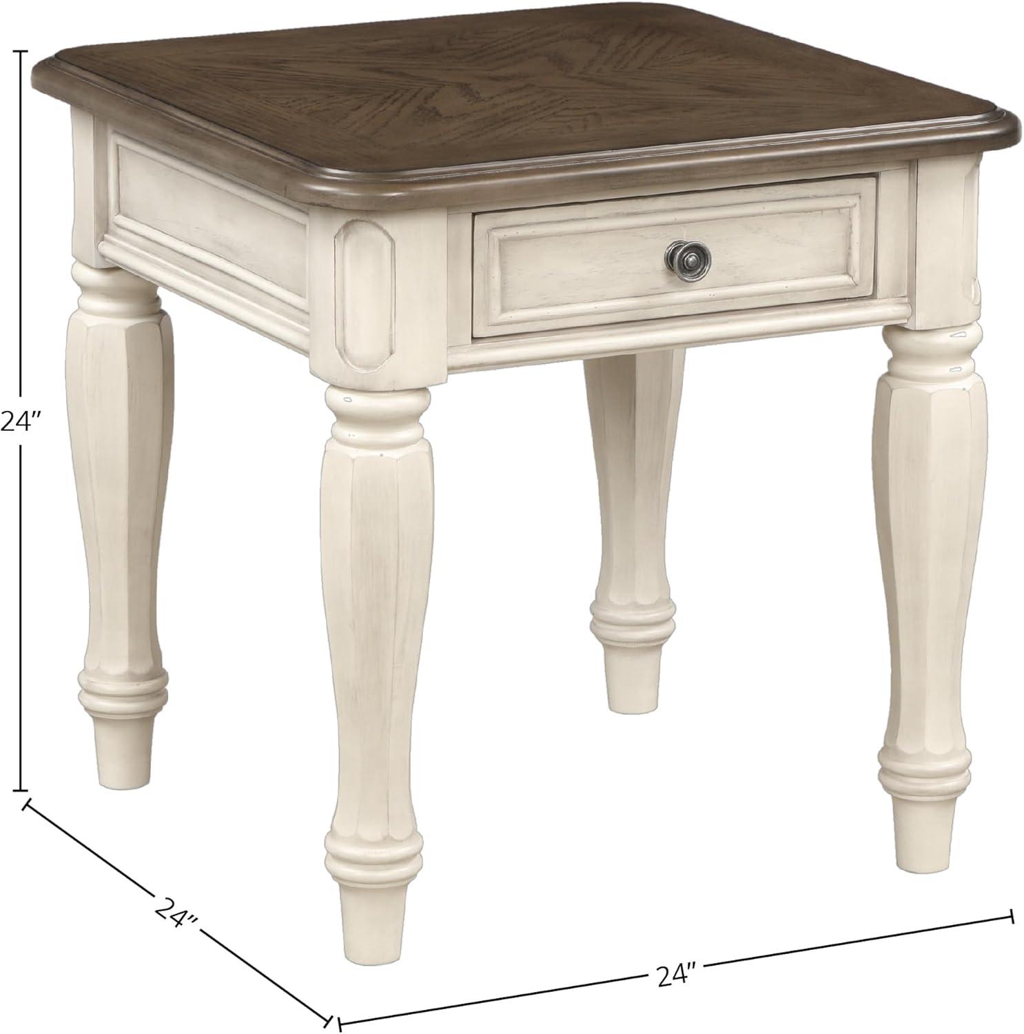 Bernards Linden End Table