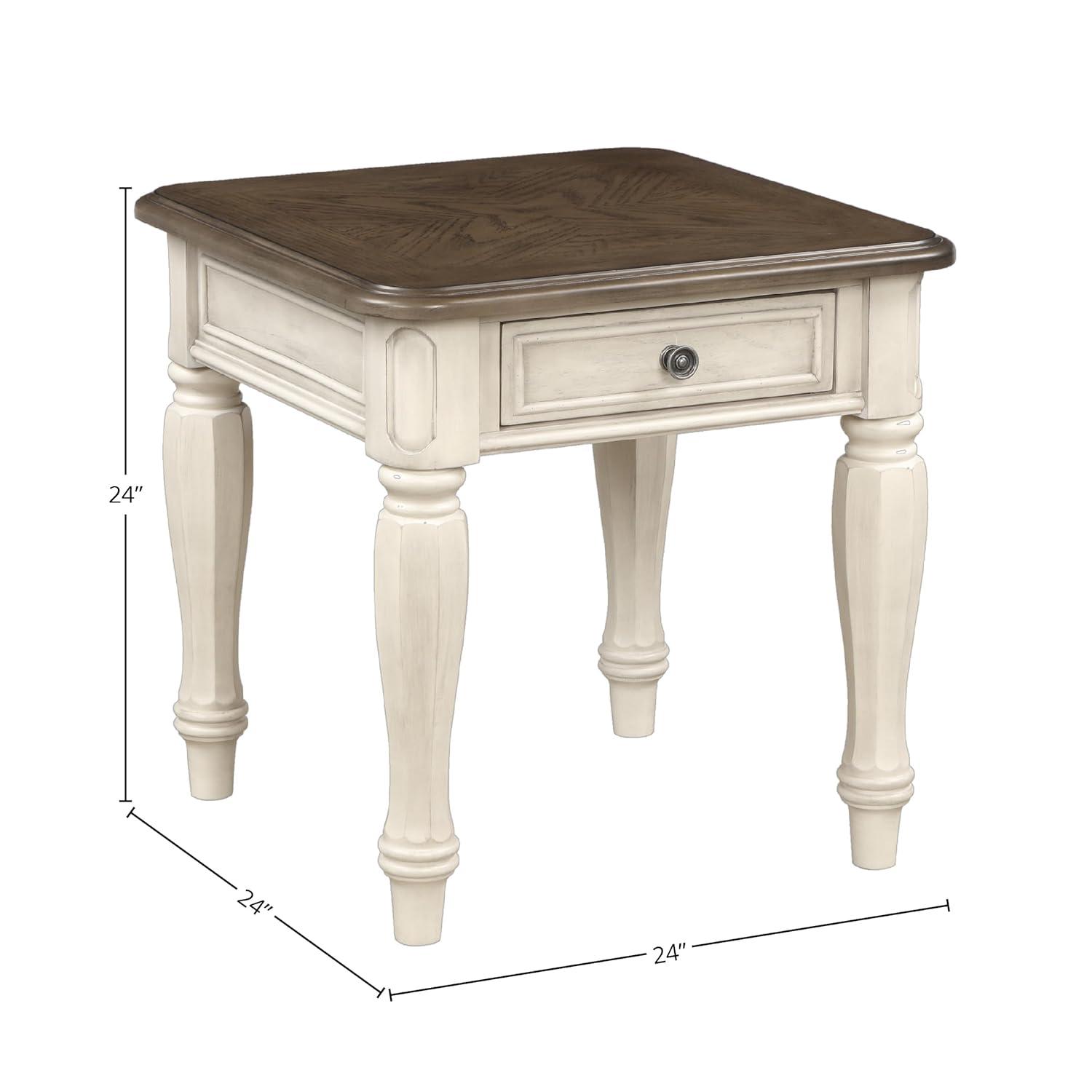 Bernards Linden End Table