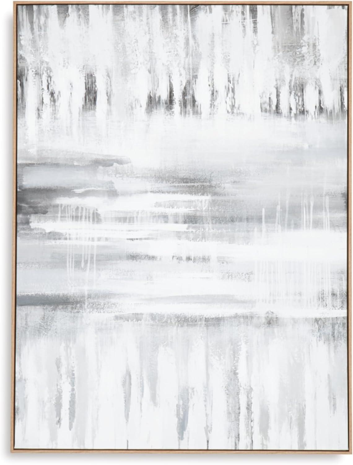 Signature Design by Ashley Estonbrook Wall Art, Gray & White