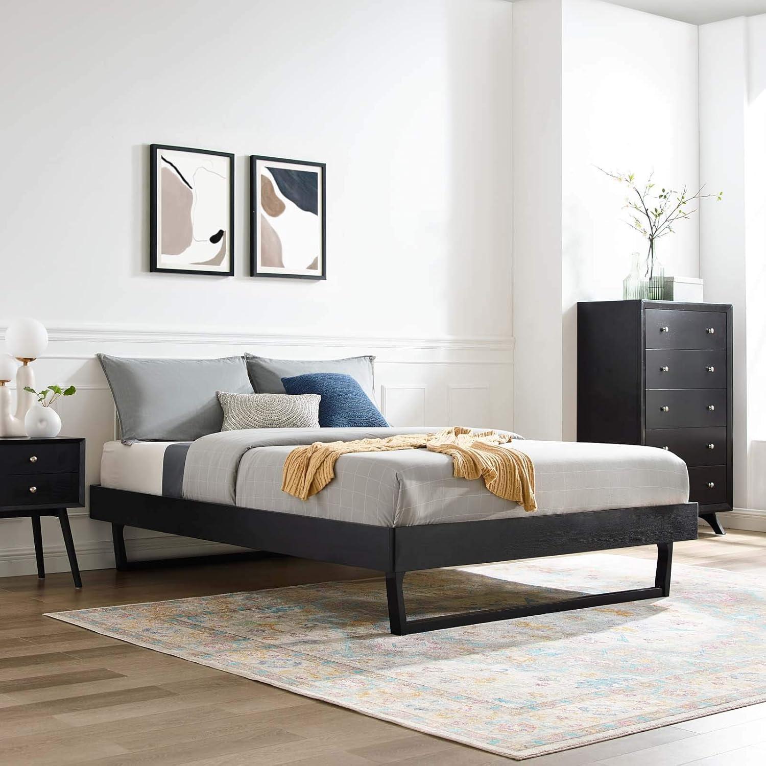 Modway Billie Twin Wood Platform Bed Frame