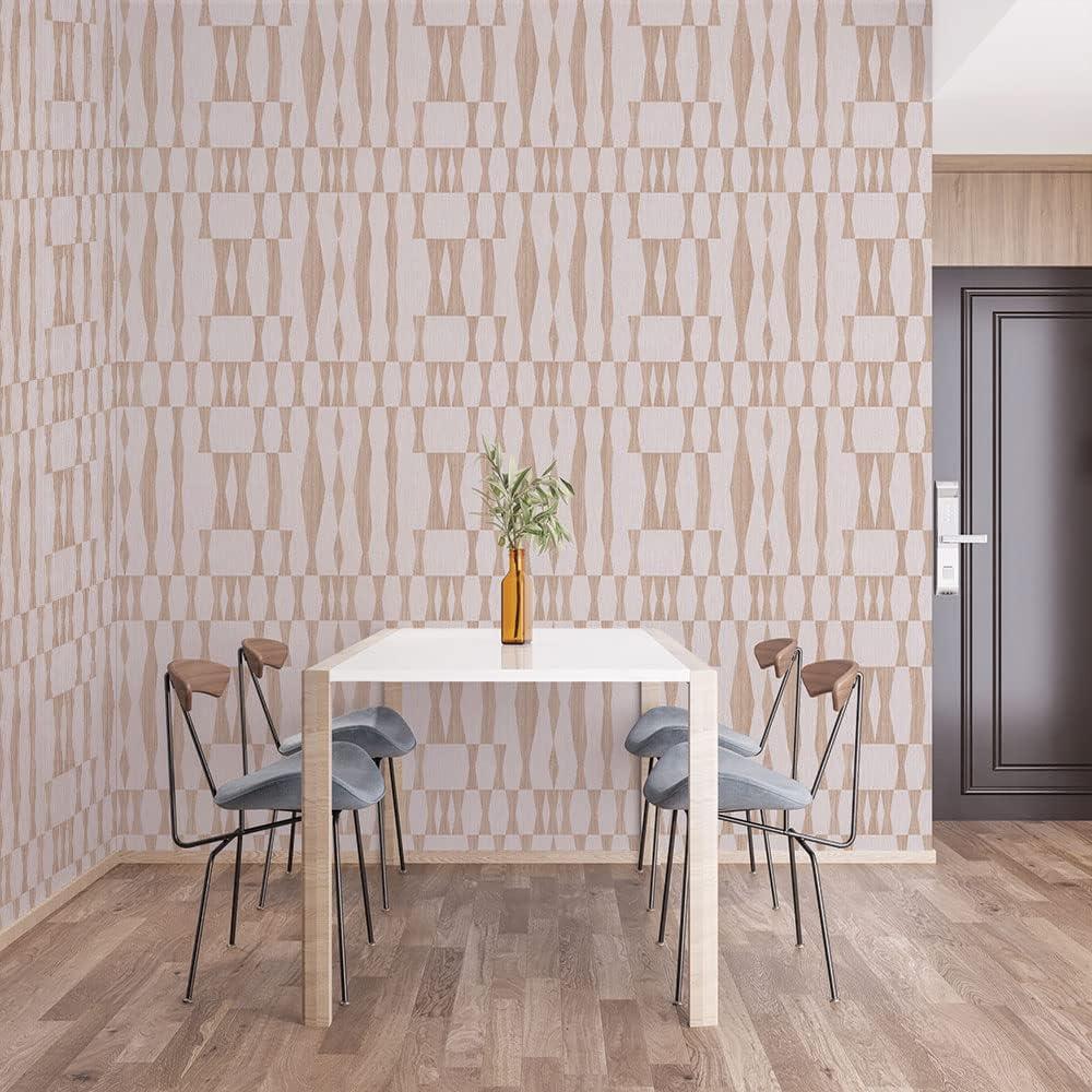 Mirin Peel + Stick Wallpaper - Textured Jute