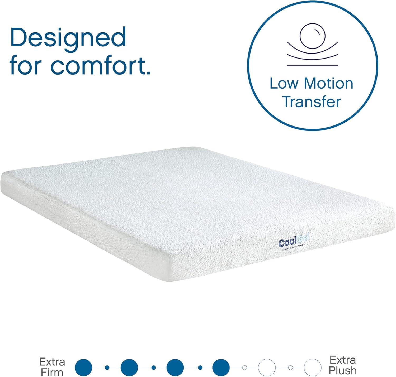 Cool Gel 6" Gel Memory Foam Mattress, Queen