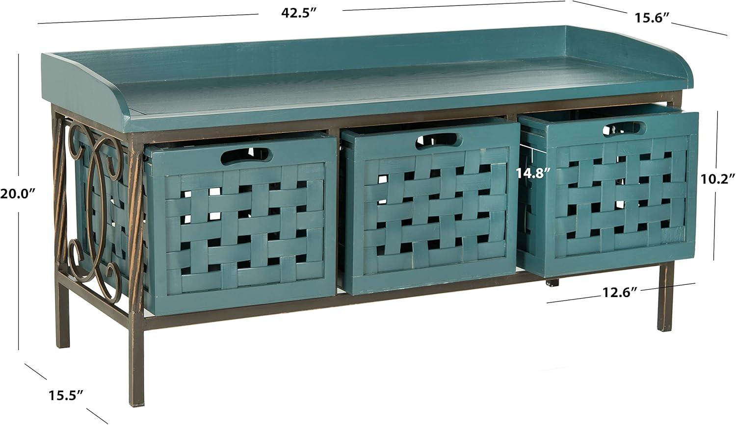 Issac Storage Bench  - Safavieh