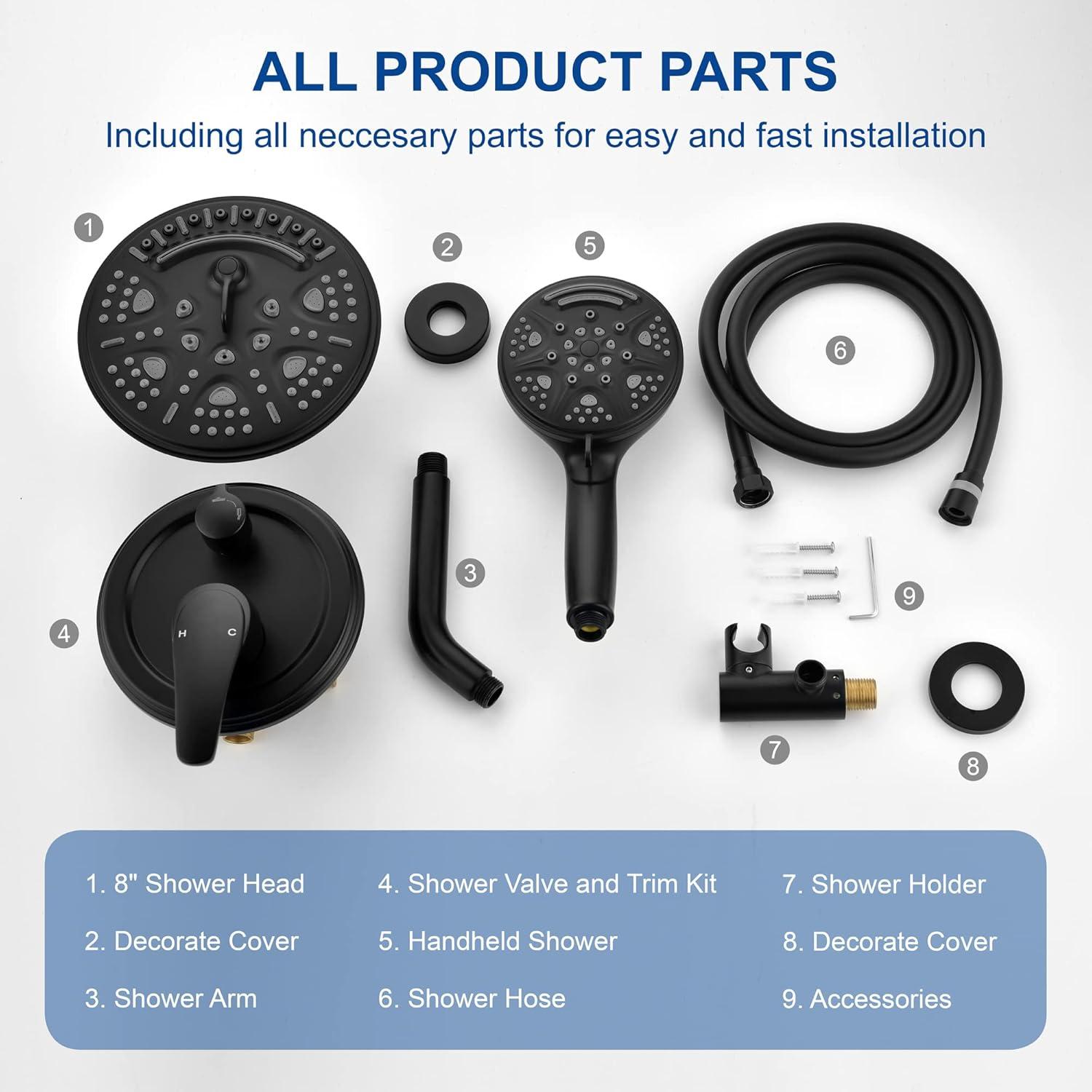 All-In-One Kit with Rough in-Valve